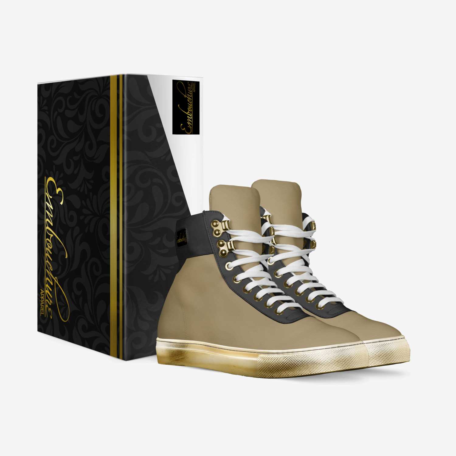 King Classic custom made in Italy shoes by Embouchure Studios | Box view