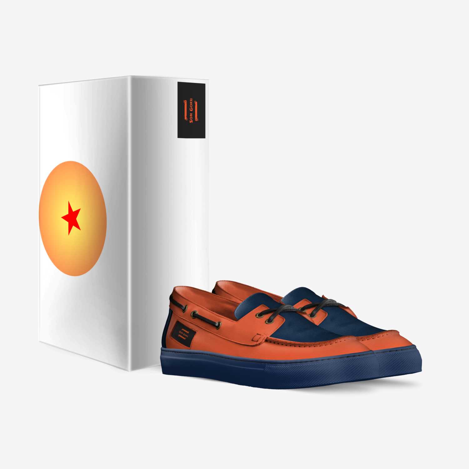 Dragonballs custom made in Italy shoes by Arthur Caulfield | Box view