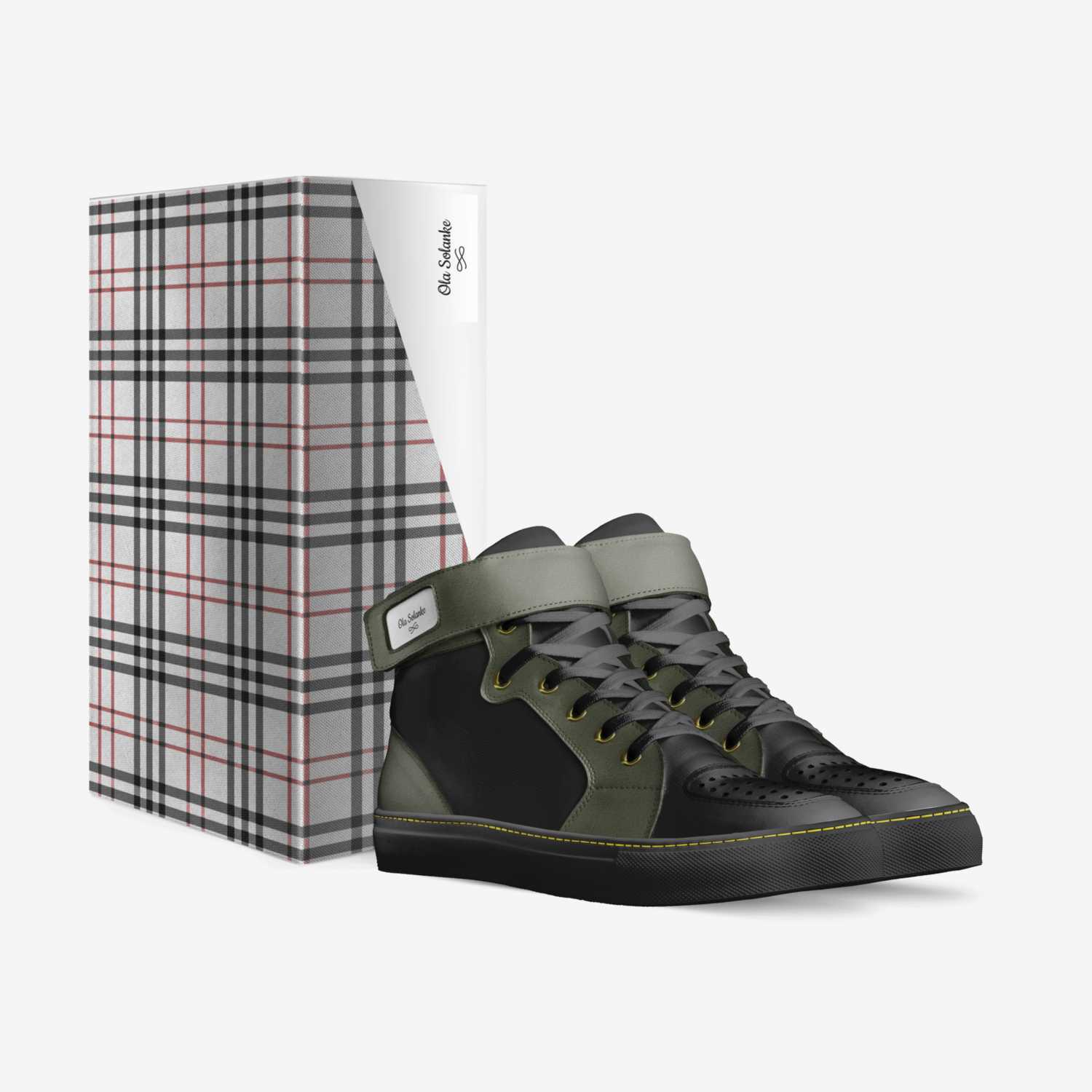 Ola Solanke custom made in Italy shoes by Ola Solanke | Box view