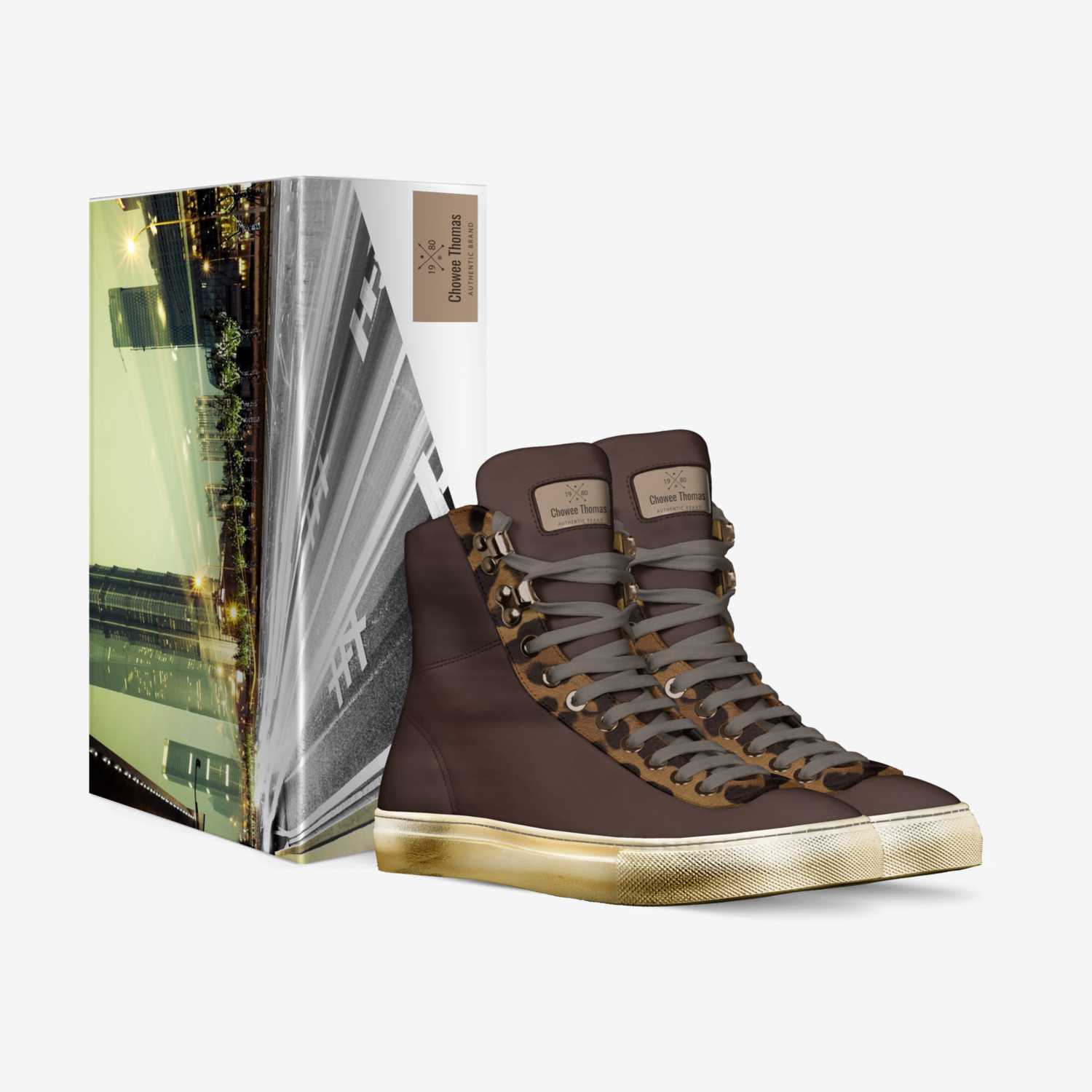 Chowee Thomas custom made in Italy shoes by Charles Thomas | Box view