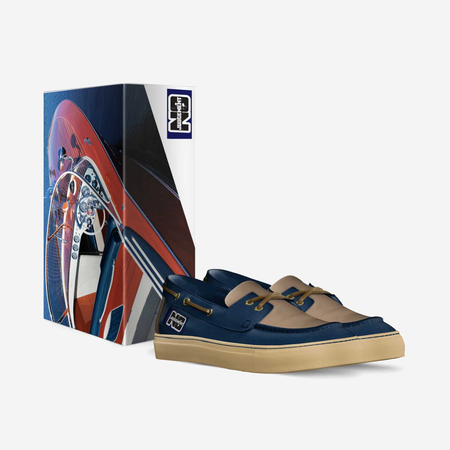 No Judgement Ltd custom made in Italy shoes by William R Garrison | Box view