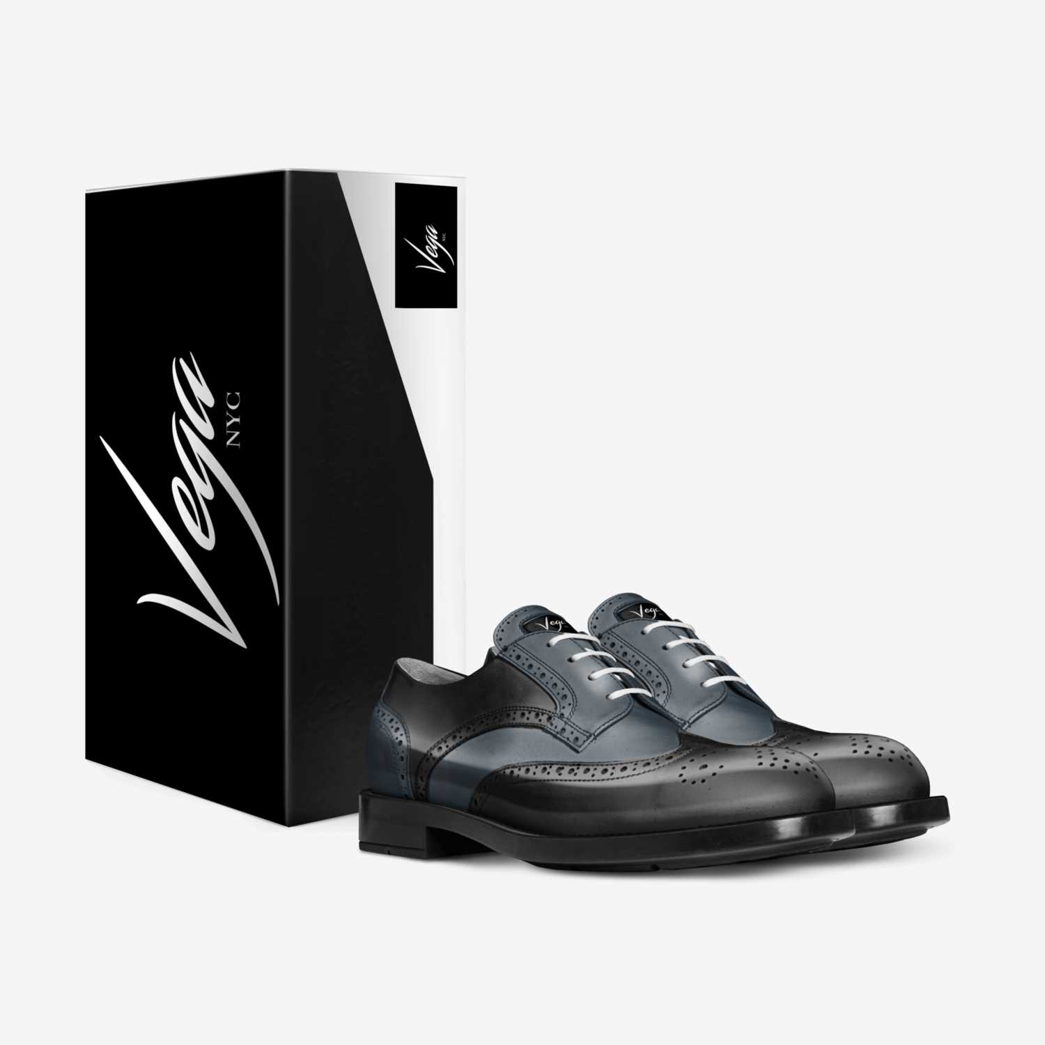 Aristo 1 custom made in Italy shoes by Vega Nyc | Box view
