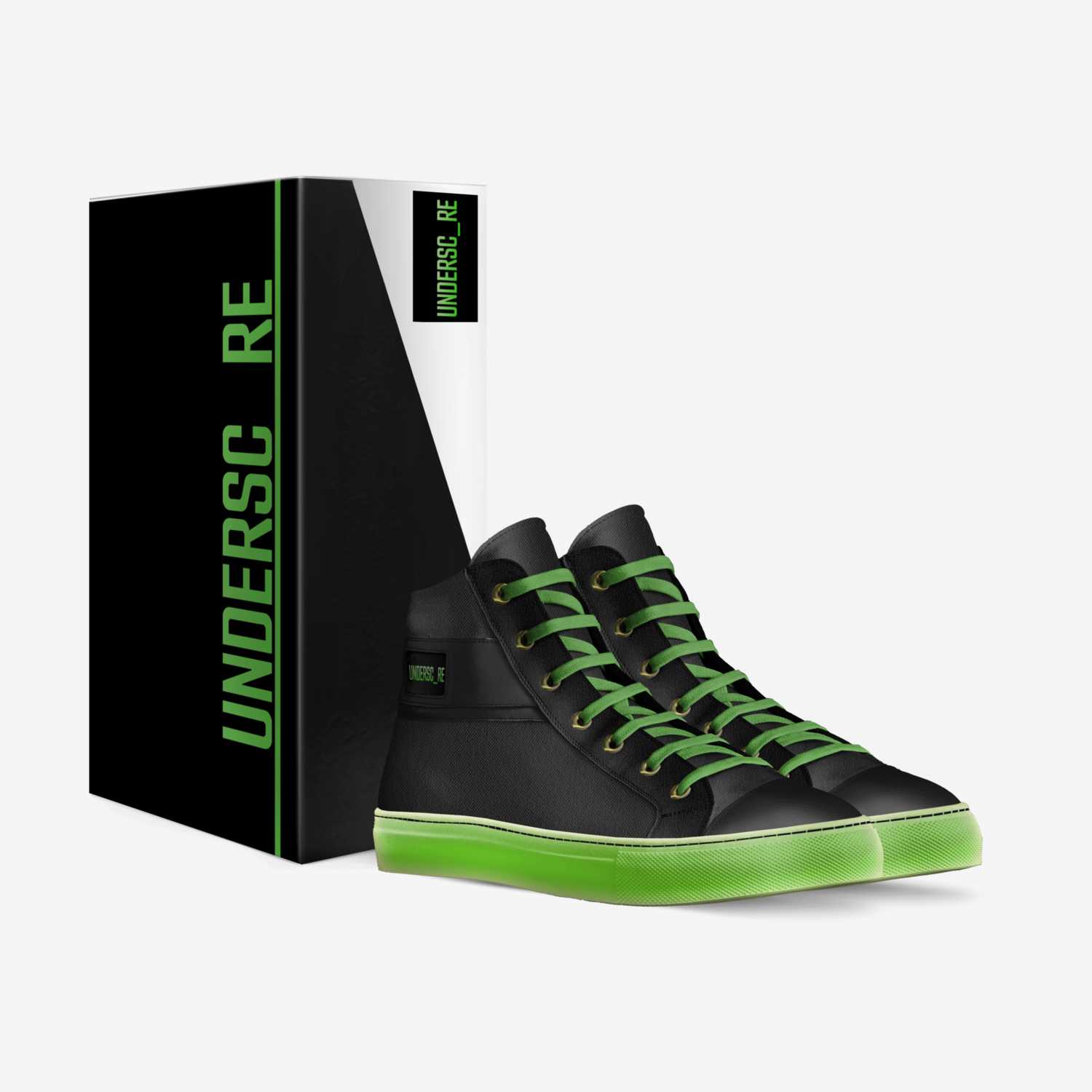 Underscore custom made in Italy shoes by Adam Taylor | Box view