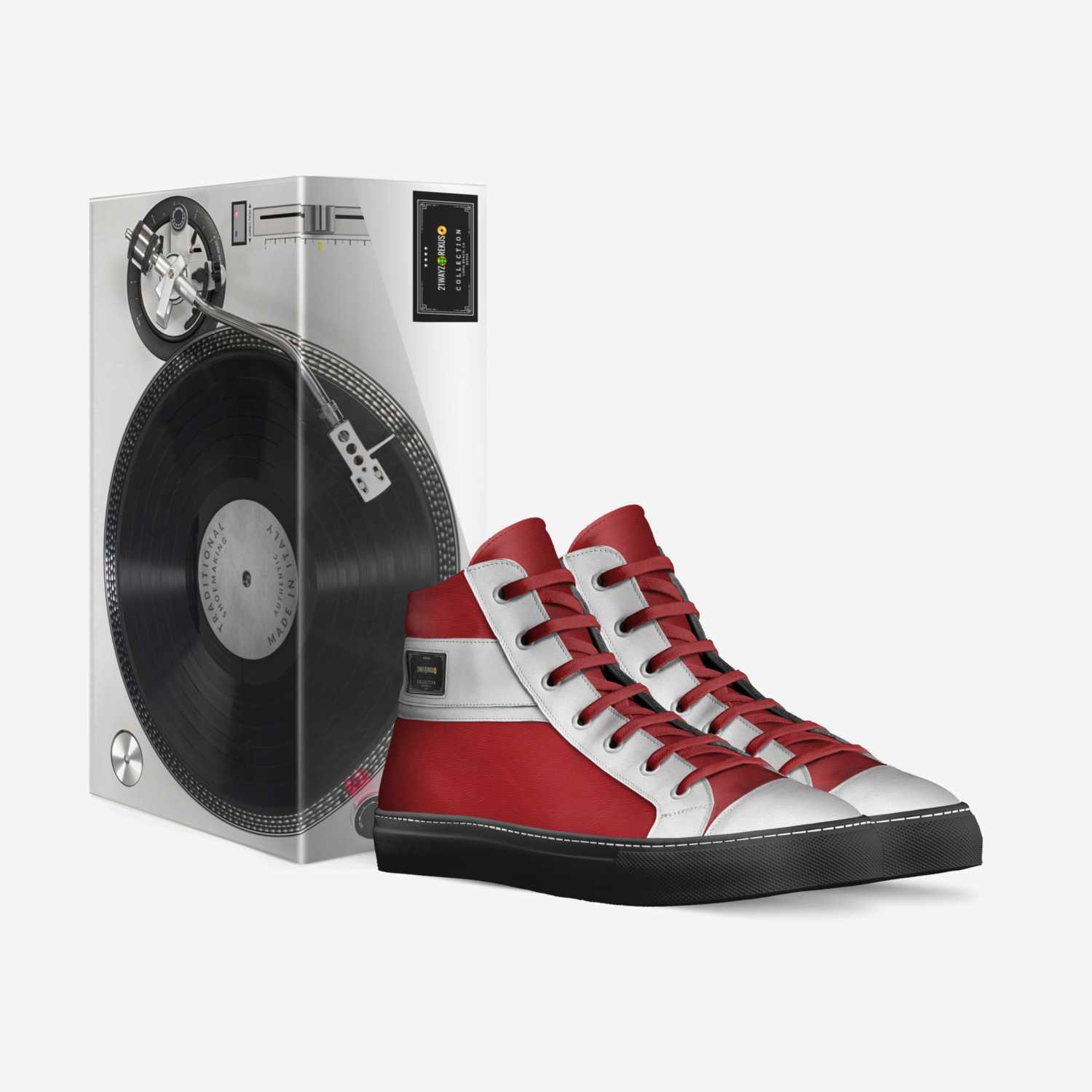 21Wayz🤑Rekus📀 custom made in Italy shoes by Thomas Green | Box view