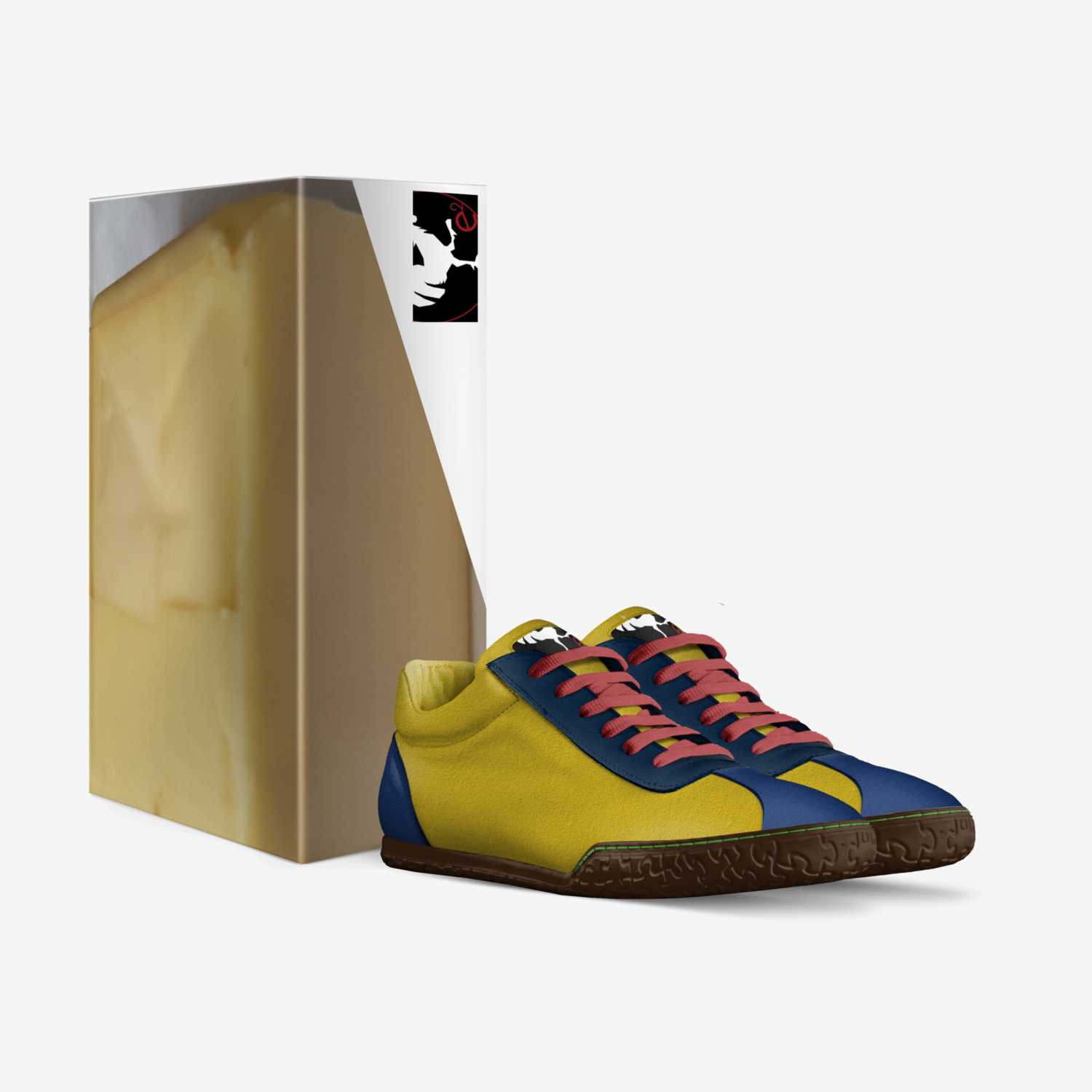 Melted Butter custom made in Italy shoes by Evolve Squared | Box view