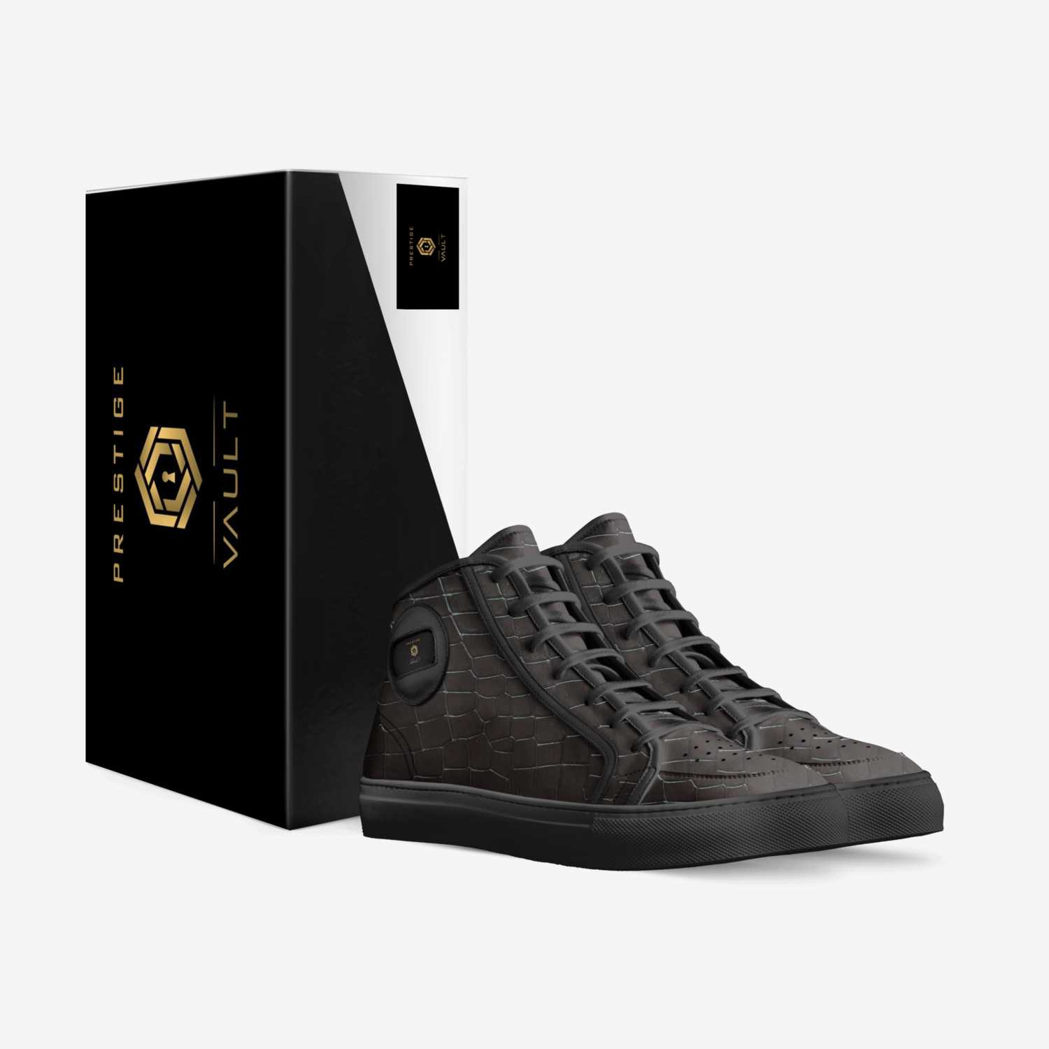 Prestige Vault  custom made in Italy shoes by Sasha Sparks | Box view