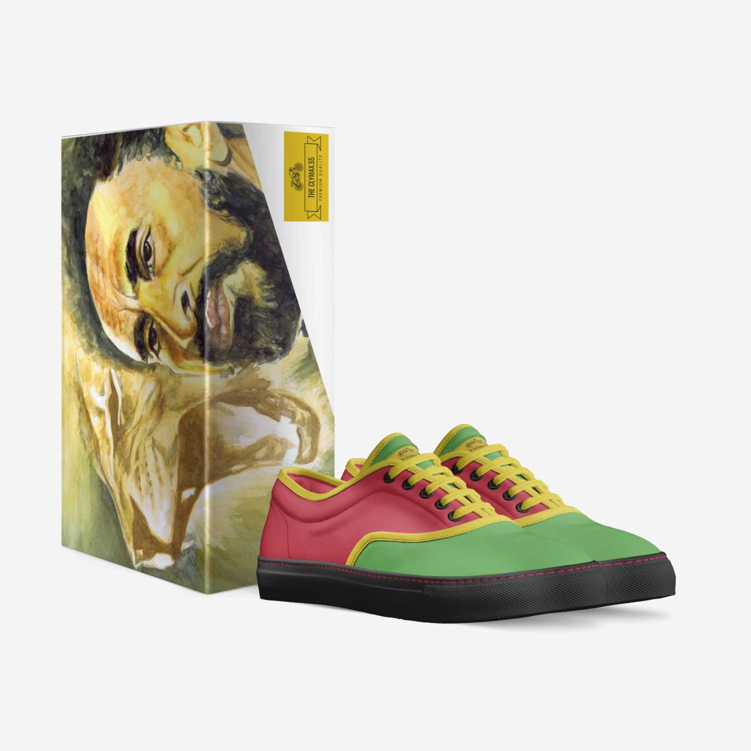 The Clymax.55 custom made in Italy shoes by Musicis Mylife | Box view