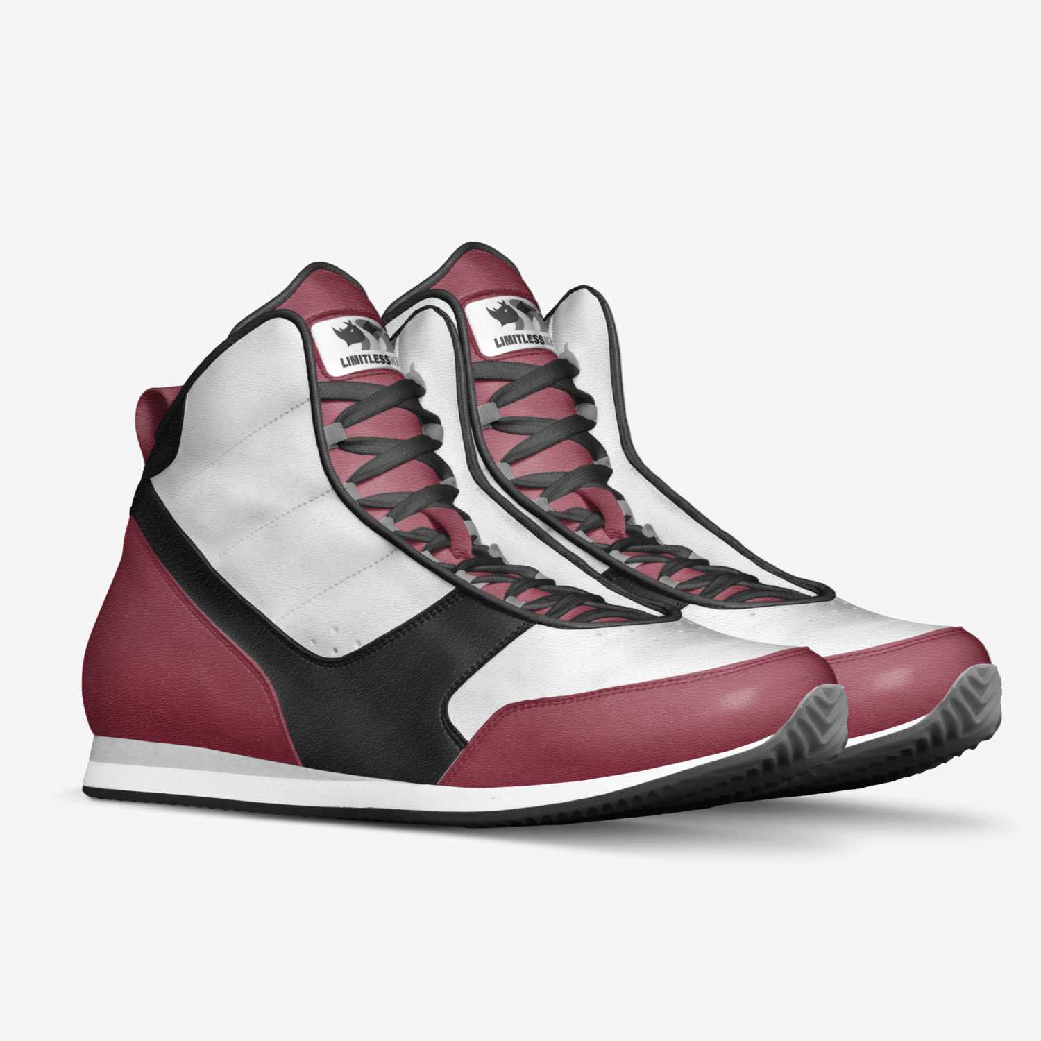 Limitless Reality custom made in Italy shoes by Limitless Kicks | Double view