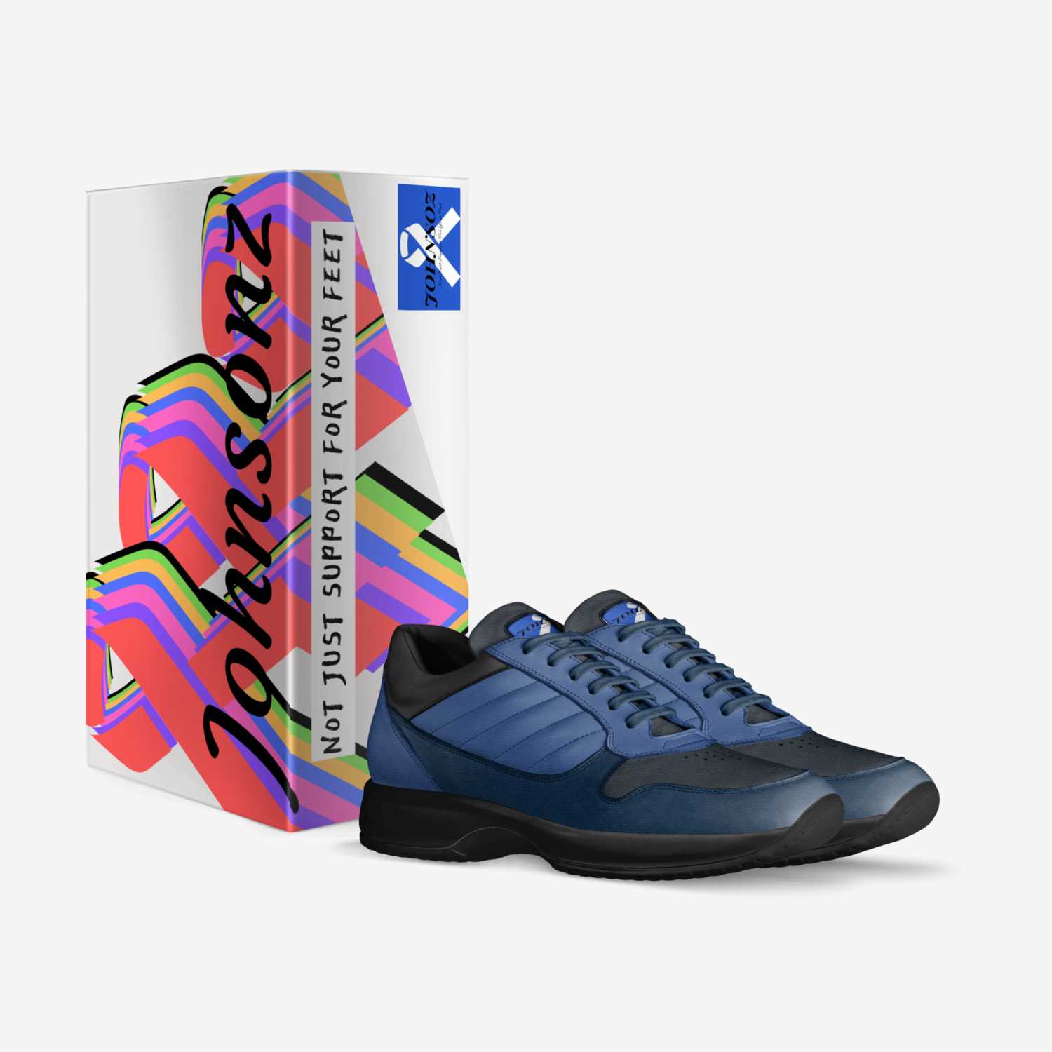 Johnsonz custom made in Italy shoes by Ashley Johnson | Box view