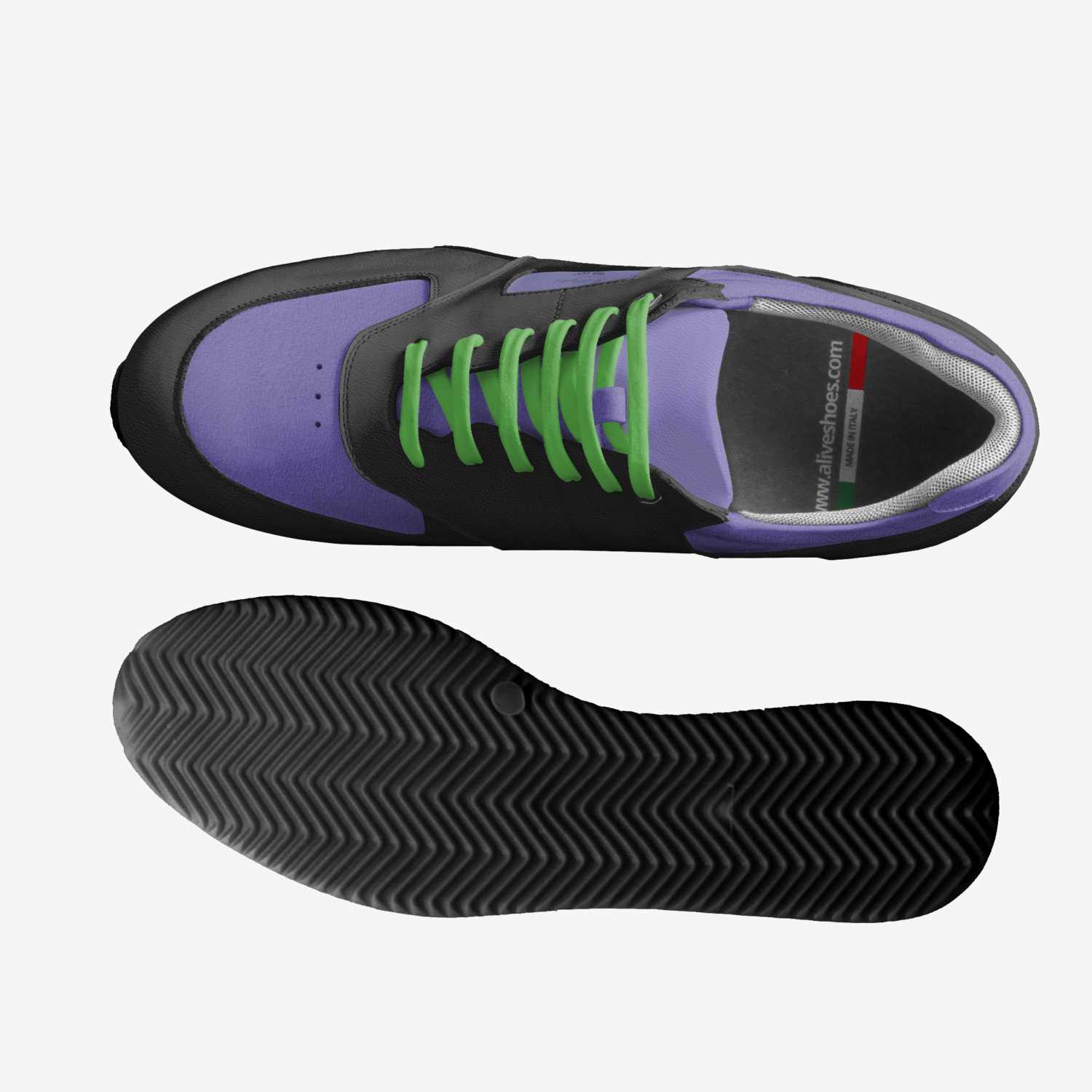 G-Styles custom made in Italy shoes by Grant Garrison | Top view
