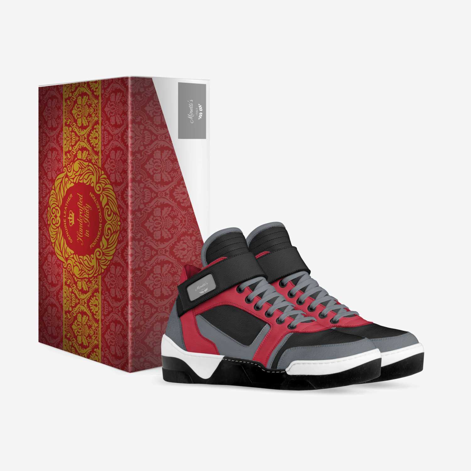 Minetti's custom made in Italy shoes by Aaron Davis | Box view