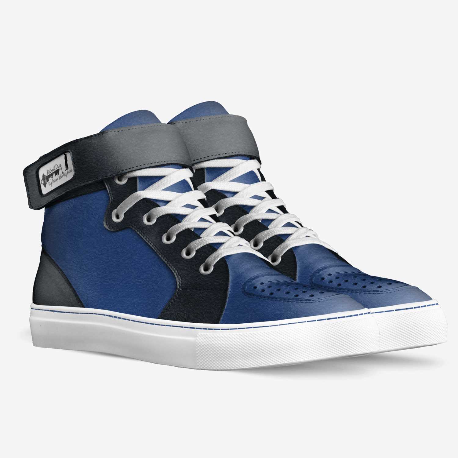 Drip Drive custom made in Italy shoes by Lucious Conway | Double view