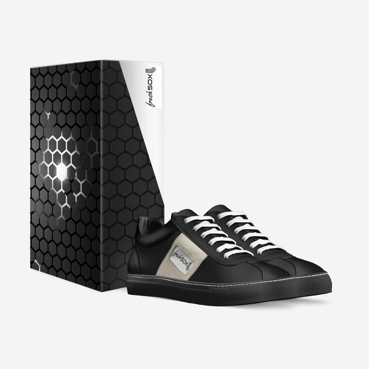 Fresh Sox custom made in Italy shoes by Ziyaad September | Box view