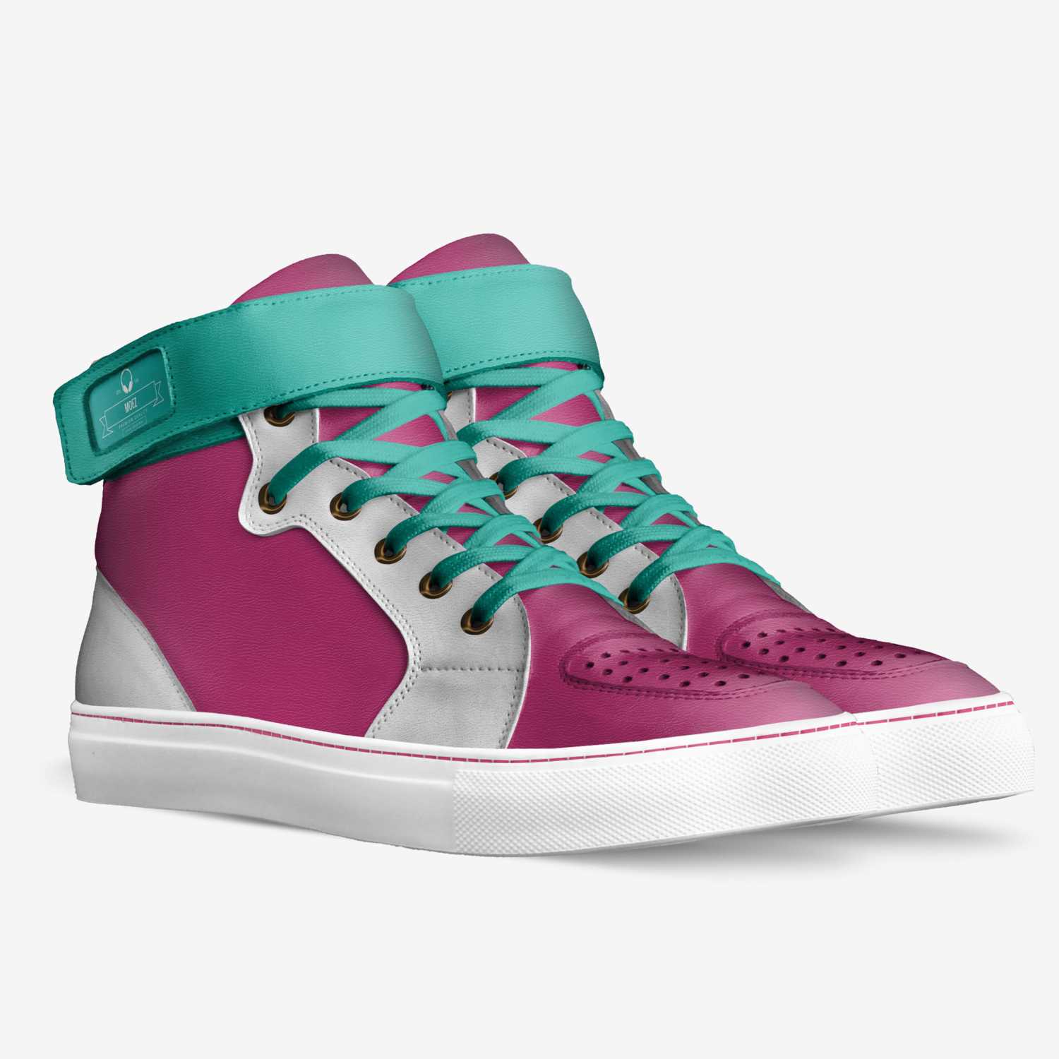 MOEZ custom made in Italy shoes by Moesha Shand | Double view