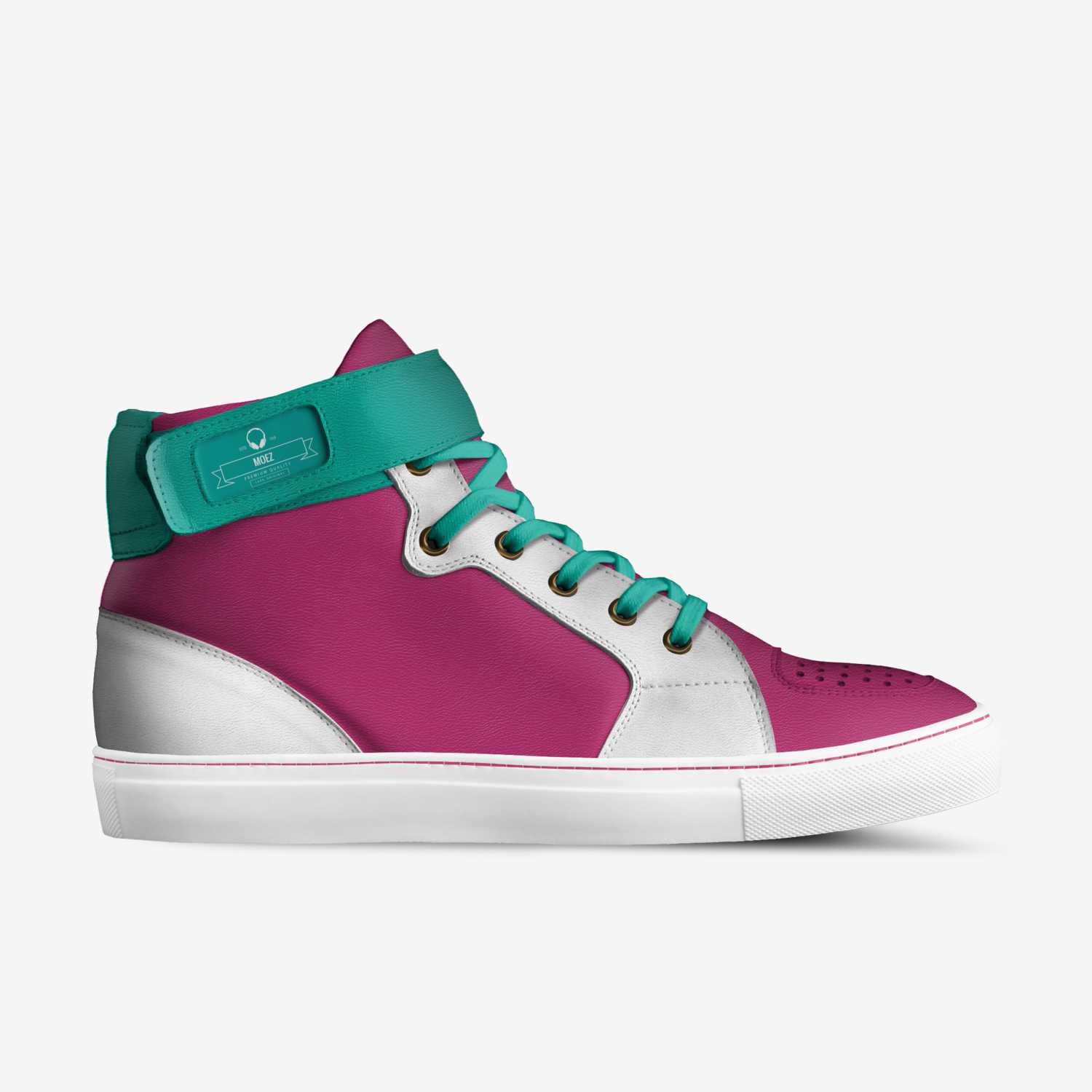 MOEZ custom made in Italy shoes by Moesha Shand | Side view