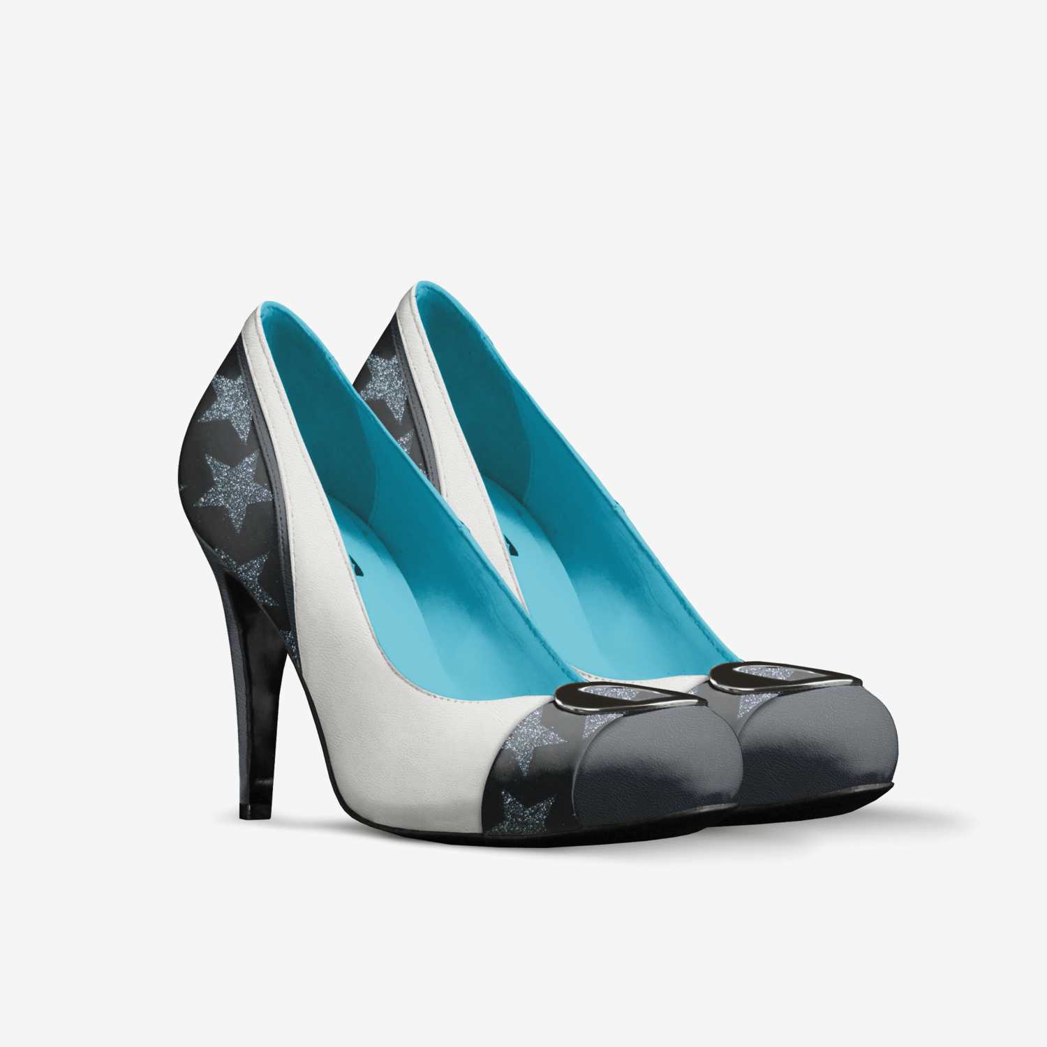 LG Hedy custom made in Italy shoes by Lady Grey | Double view
