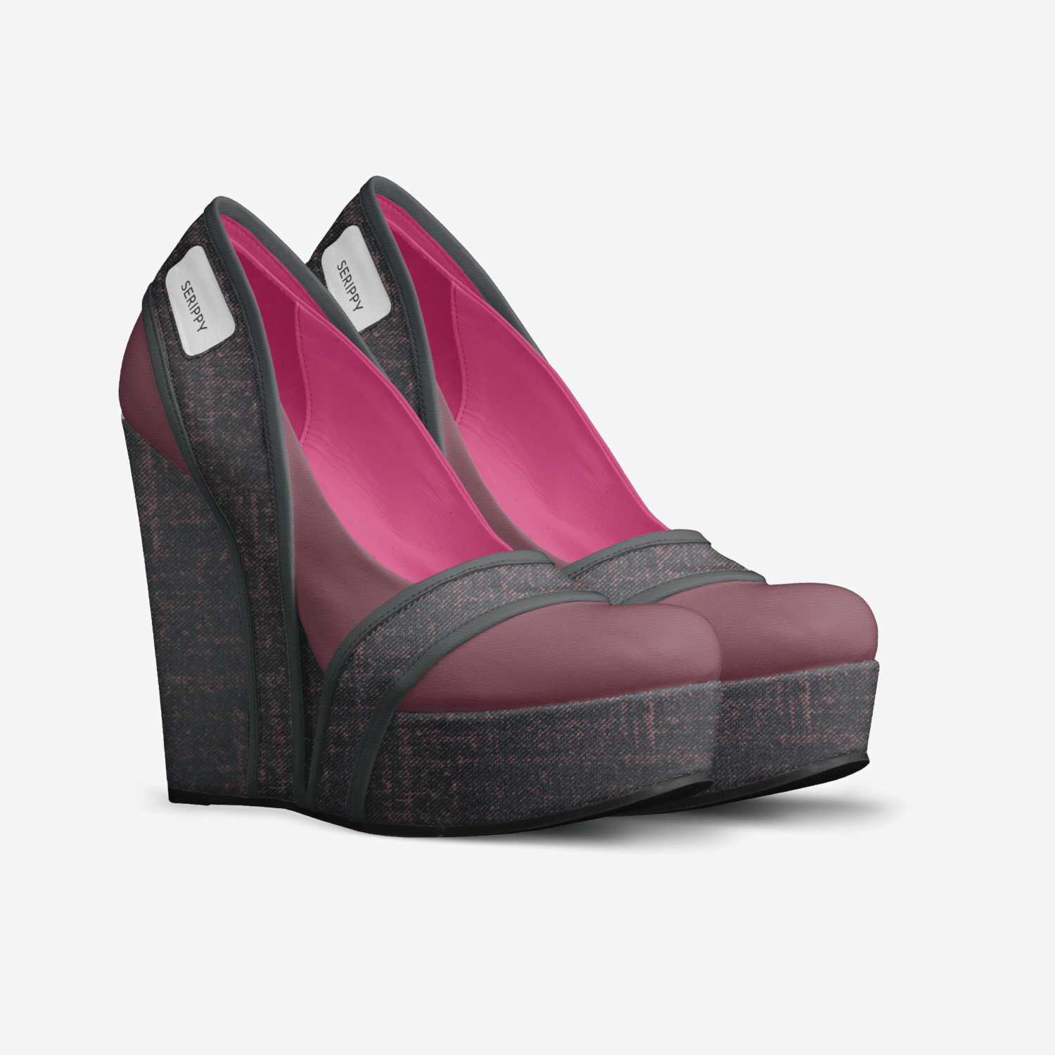 SERIPPY custom made in Italy shoes by Sherelle Rippy | Double view