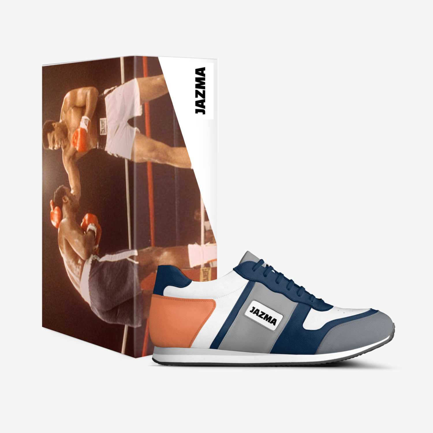JAZMA custom made in Italy shoes by M Hakki | Box view