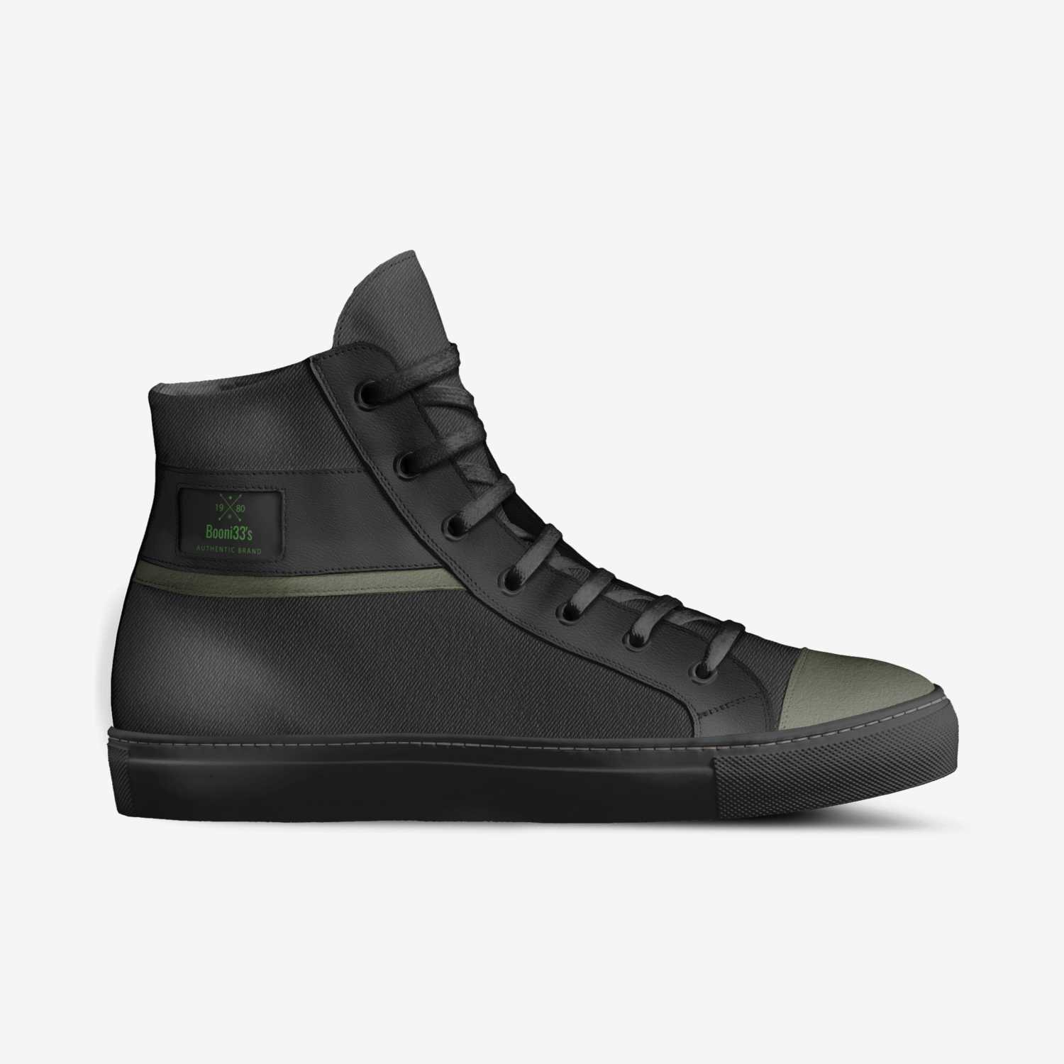 Booni33's custom made in Italy shoes by Lathel Wise Iii | Side view