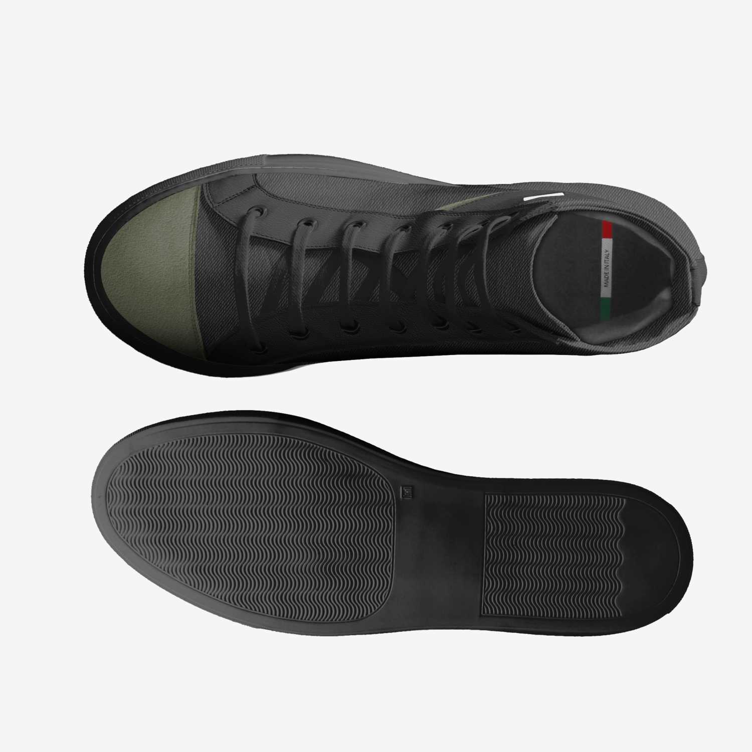 Booni33's custom made in Italy shoes by Lathel Wise Iii | Top view
