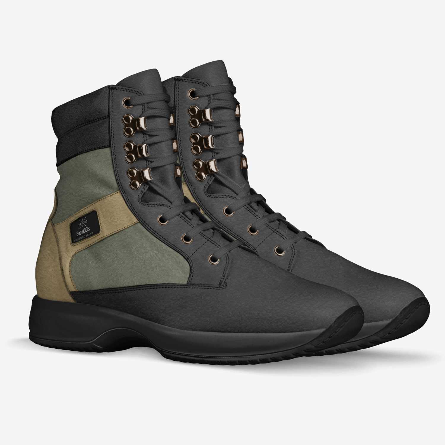 Booni33's custom made in Italy shoes by Lathel Wise Iii | Double view