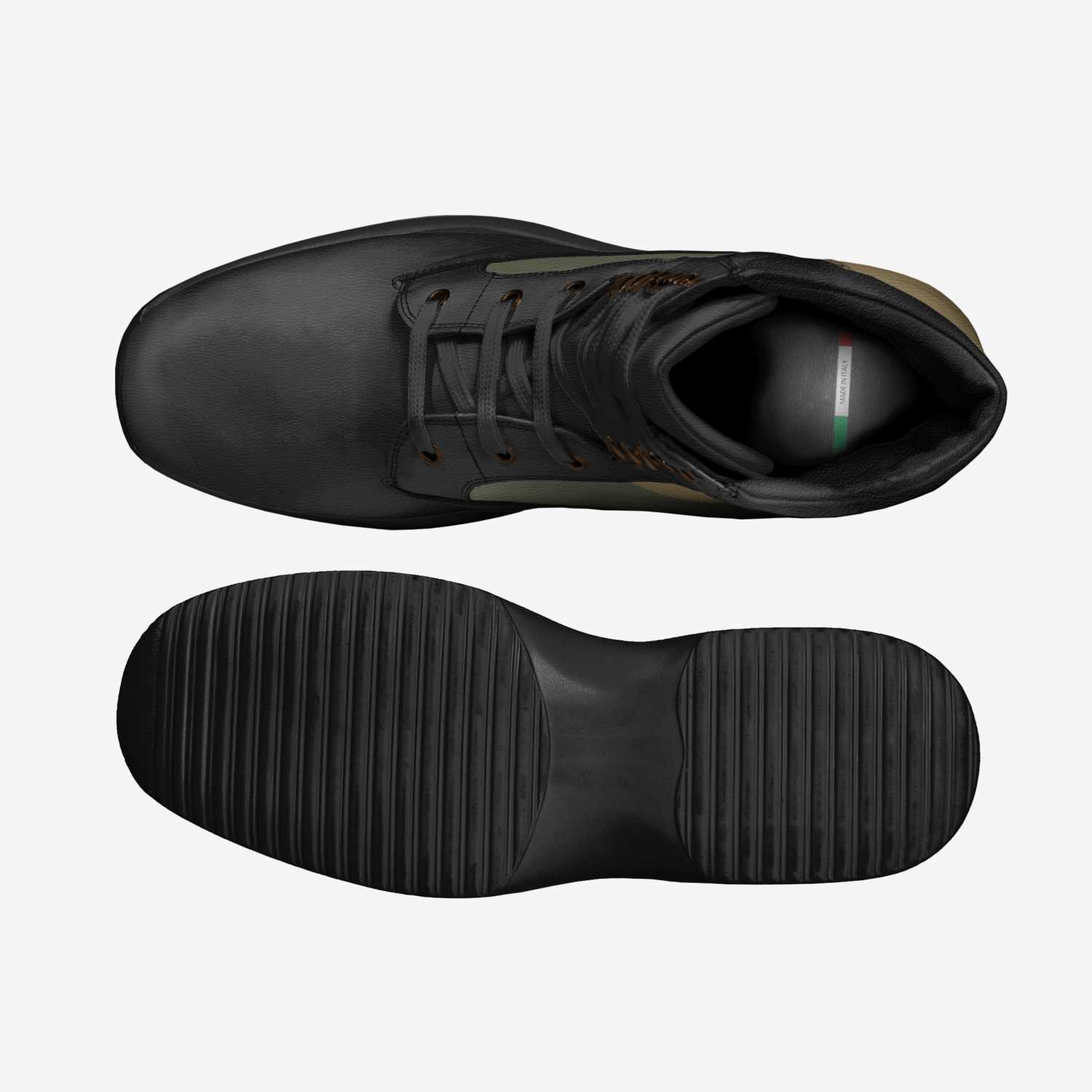 Booni33's custom made in Italy shoes by Lathel Wise Iii | Top view