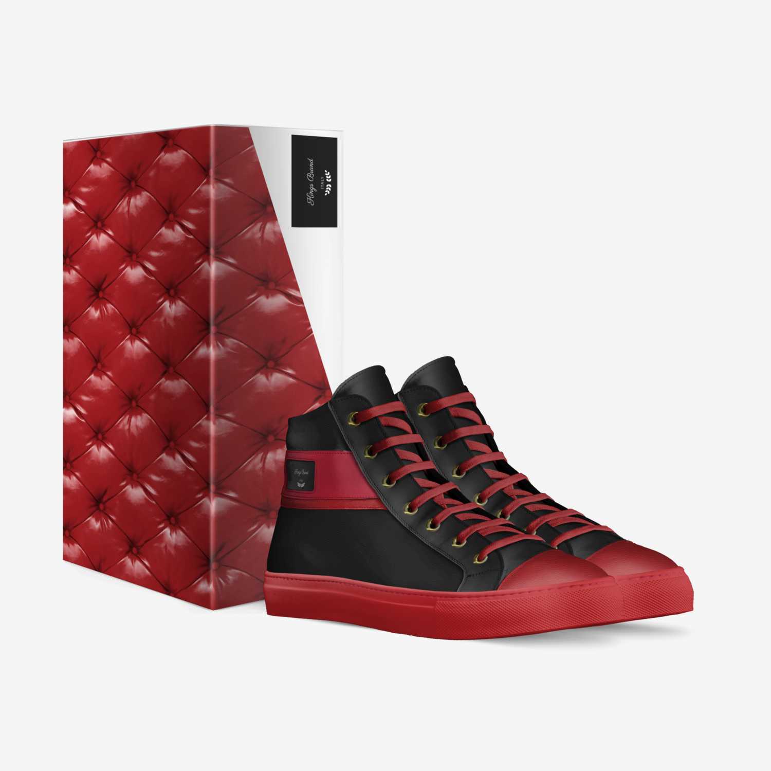 Kings Brand custom made in Italy shoes by Heath King | Box view