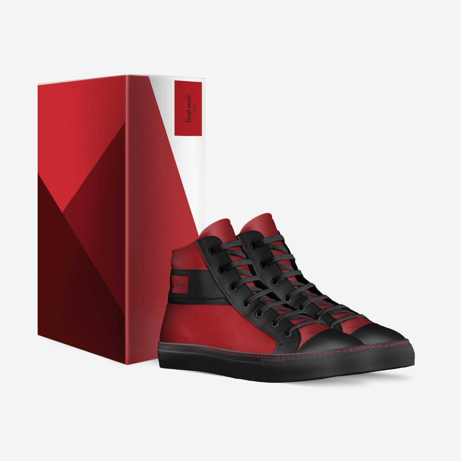 Beast mode custom made in Italy shoes by Jevon Burnley Mr | Box view