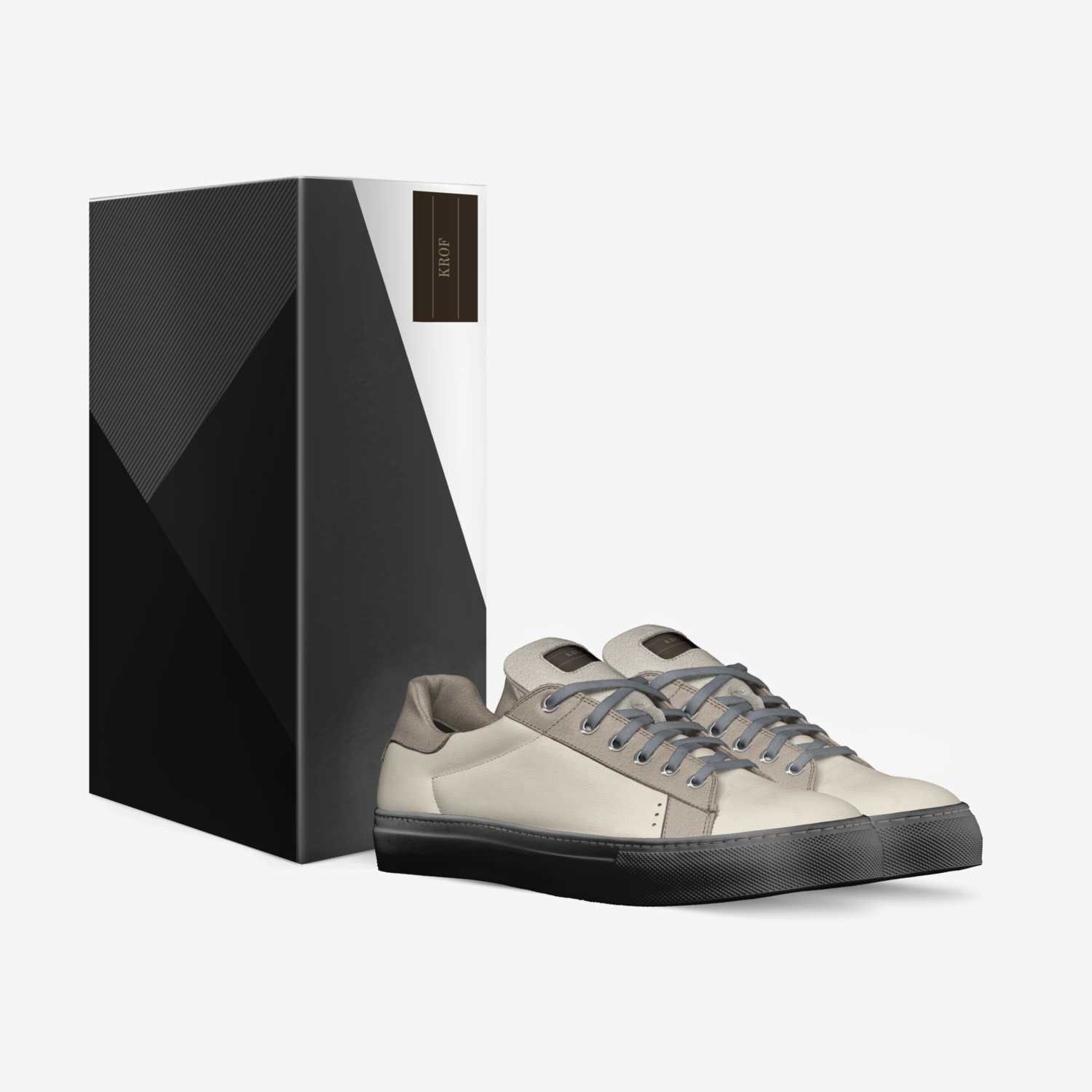 KROF custom made in Italy shoes by Jerahmeel Faith Foust | Box view