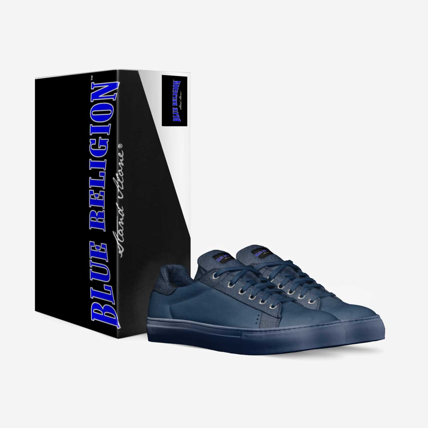 Blue Religion  custom made in Italy shoes by Bam Deuce | Box view