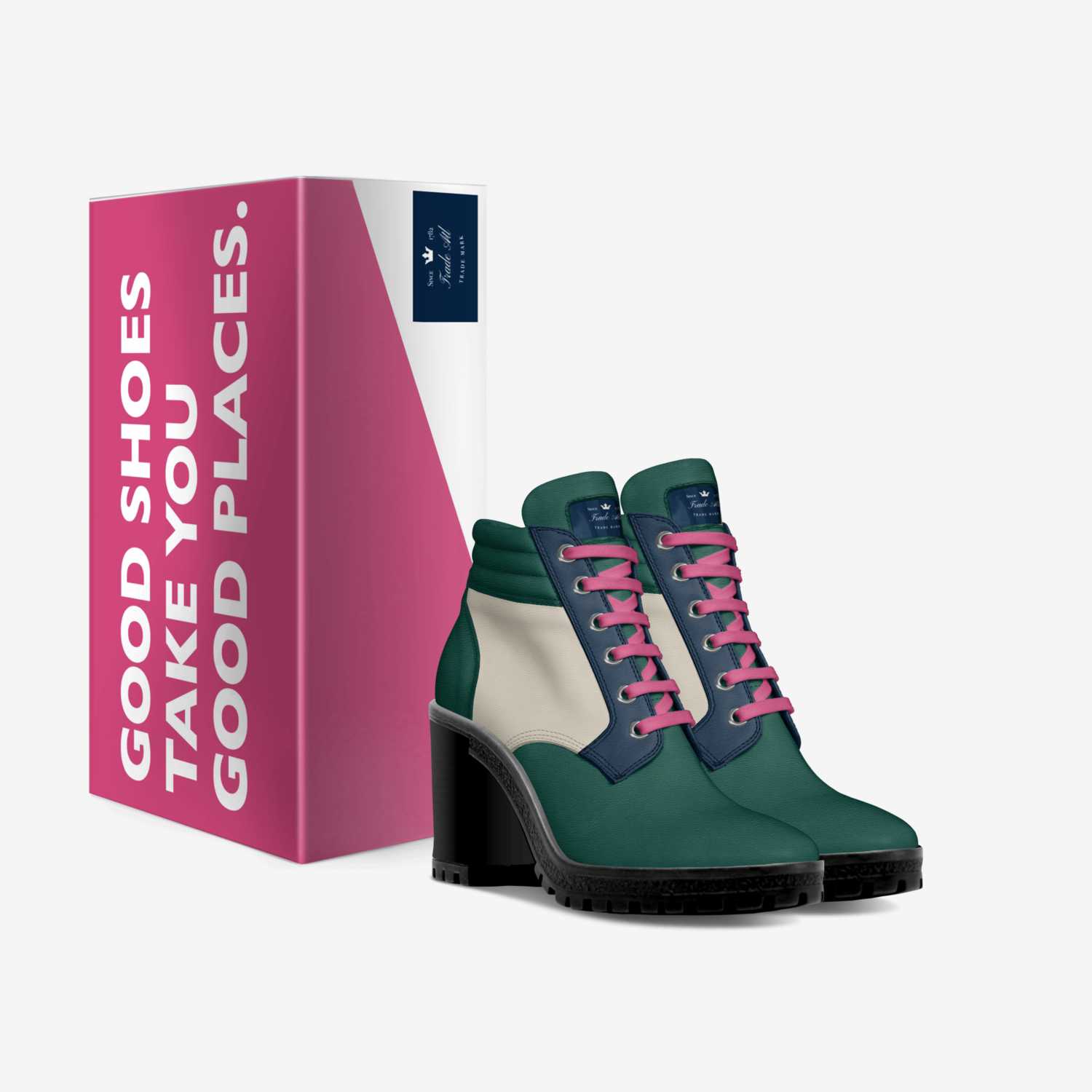 Trade Her's custom made in Italy shoes by Trade Atl | Box view