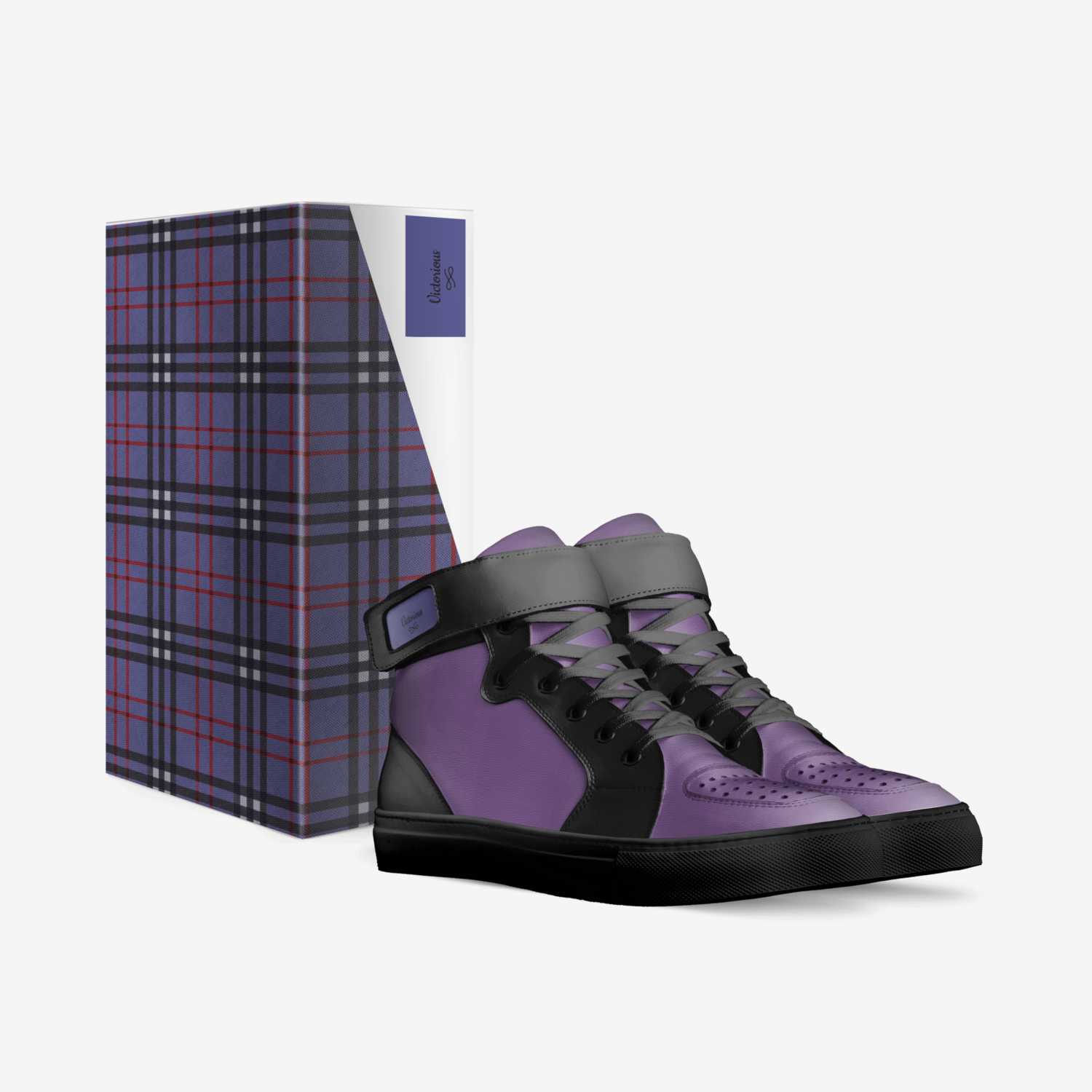 Victorious custom made in Italy shoes by Vickie R Johnson | Box view