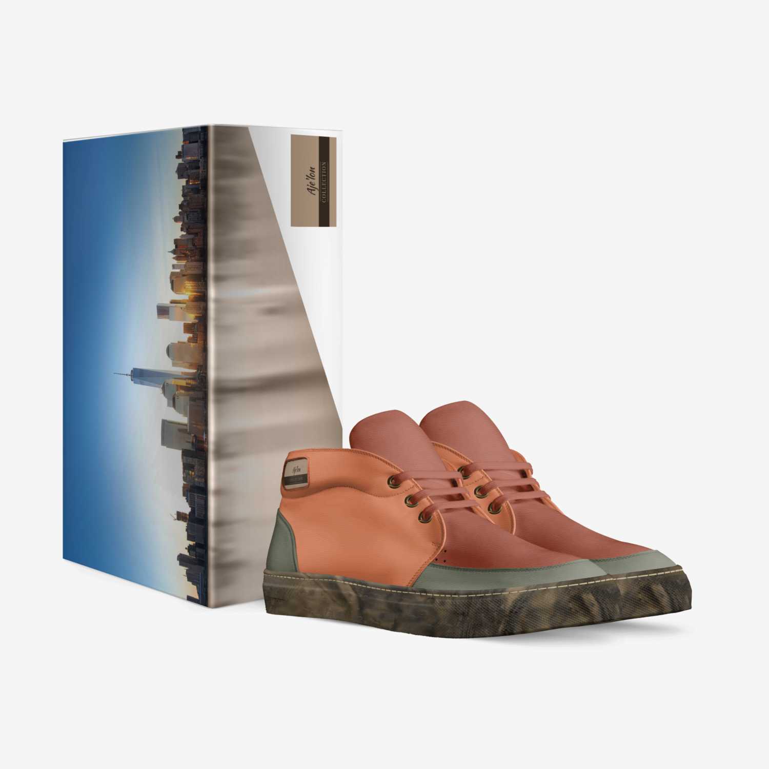 Aje'lon custom made in Italy shoes by Ajel'On Hill | Box view