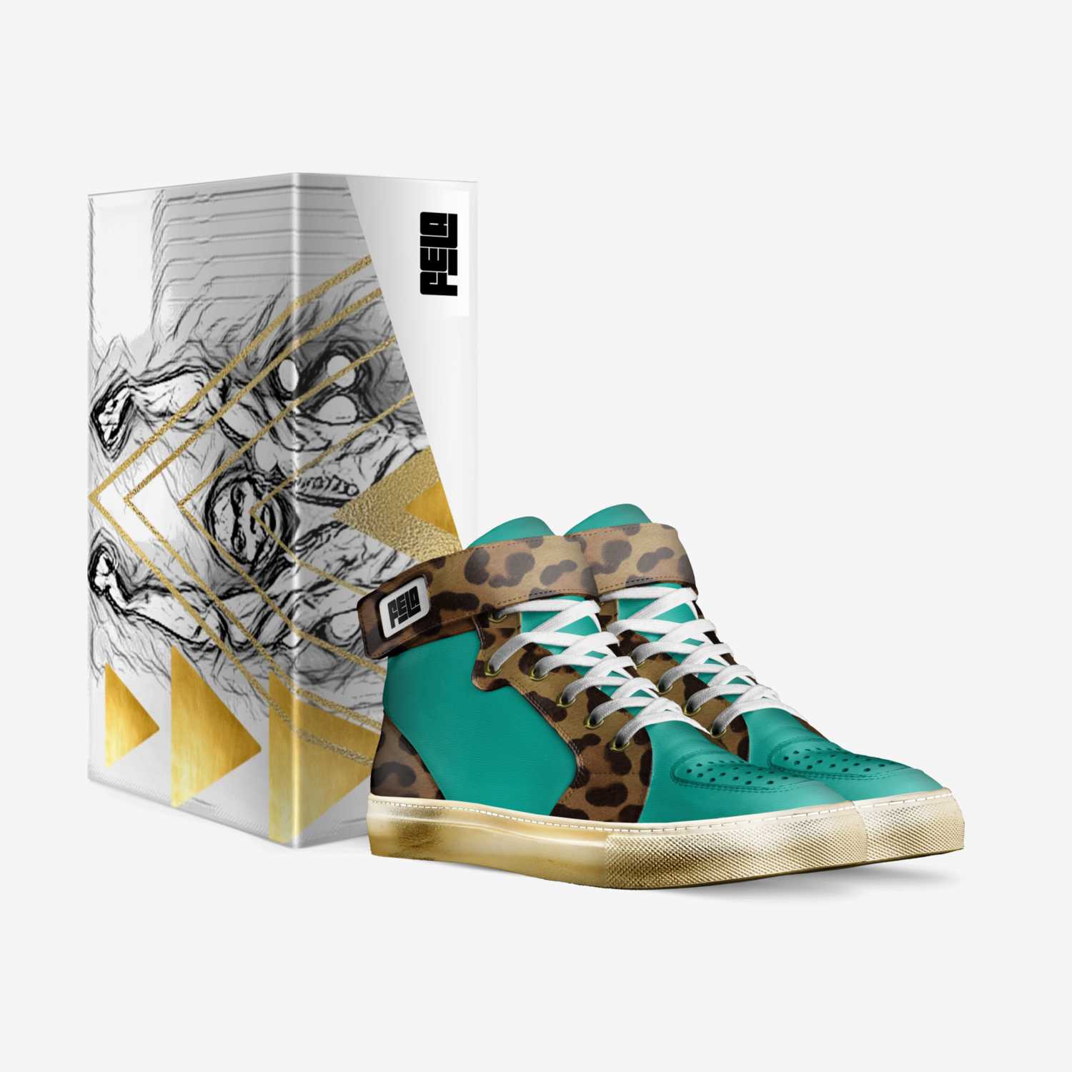 Fela  custom made in Italy shoes by Shakasis | Box view