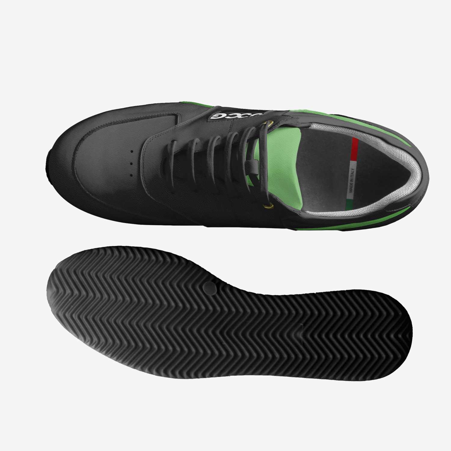 Cyclo-G custom made in Italy shoes by Derrick Wilson | Top view