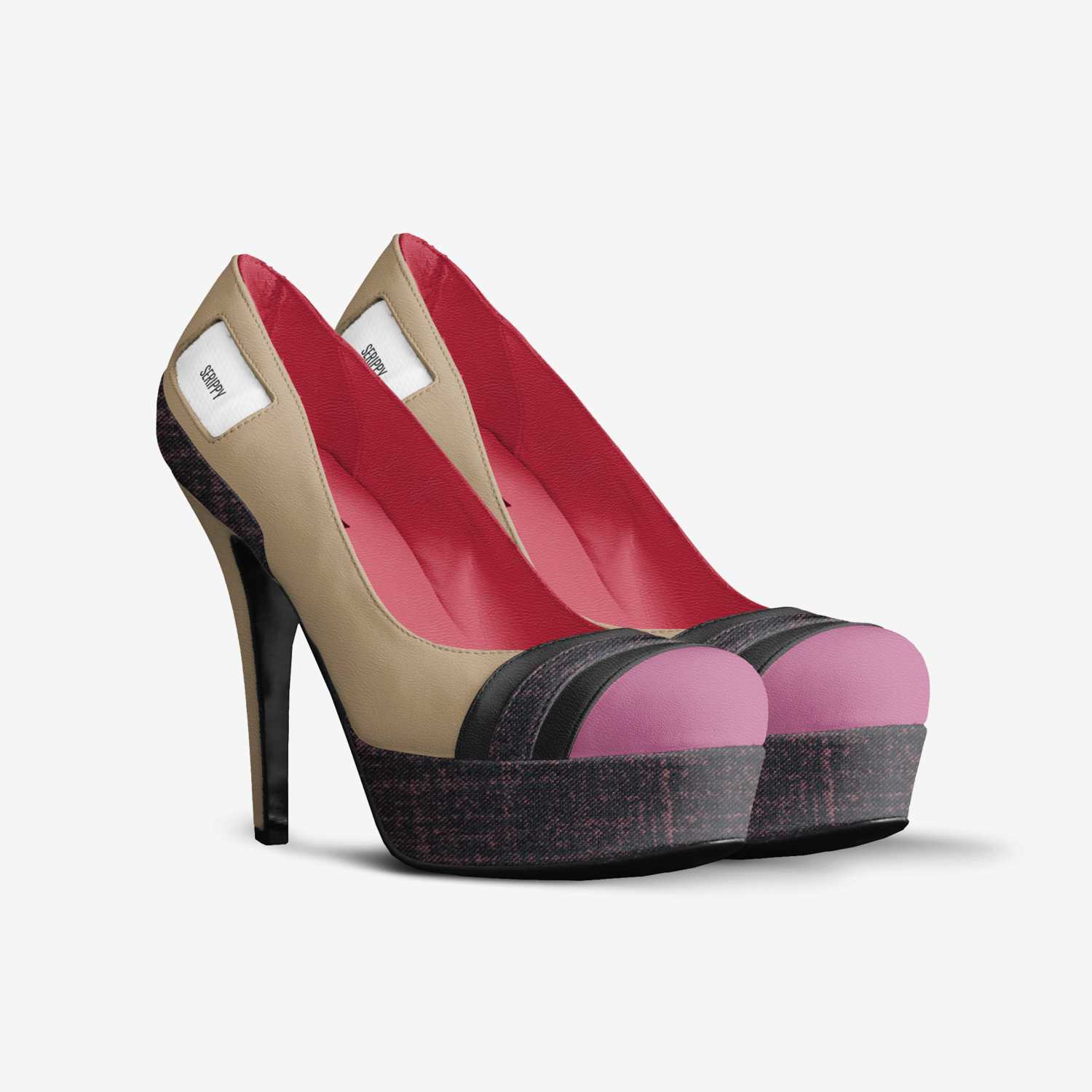 SERIPPY custom made in Italy shoes by Sherelle Rippy | Double view