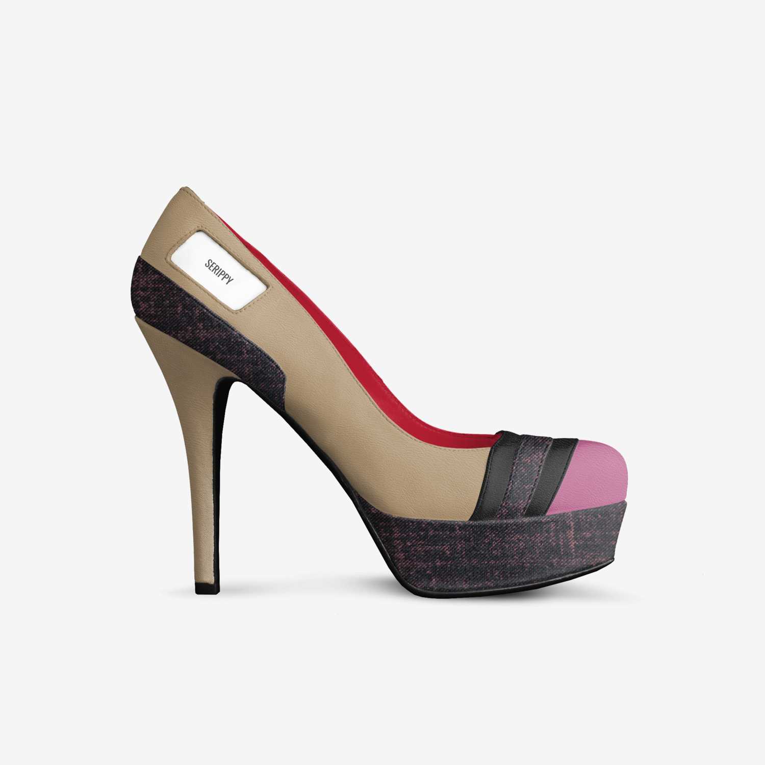 SERIPPY custom made in Italy shoes by Sherelle Rippy | Side view