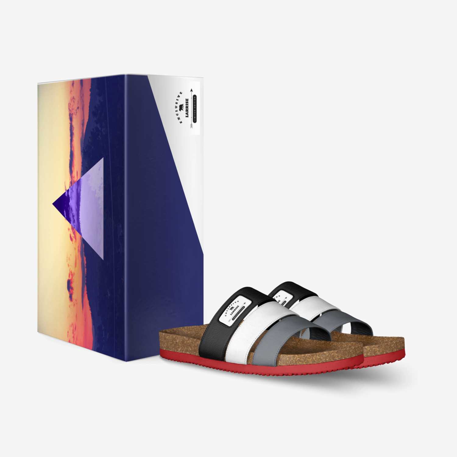 Larrise custom made in Italy shoes by Talaya Massey | Box view
