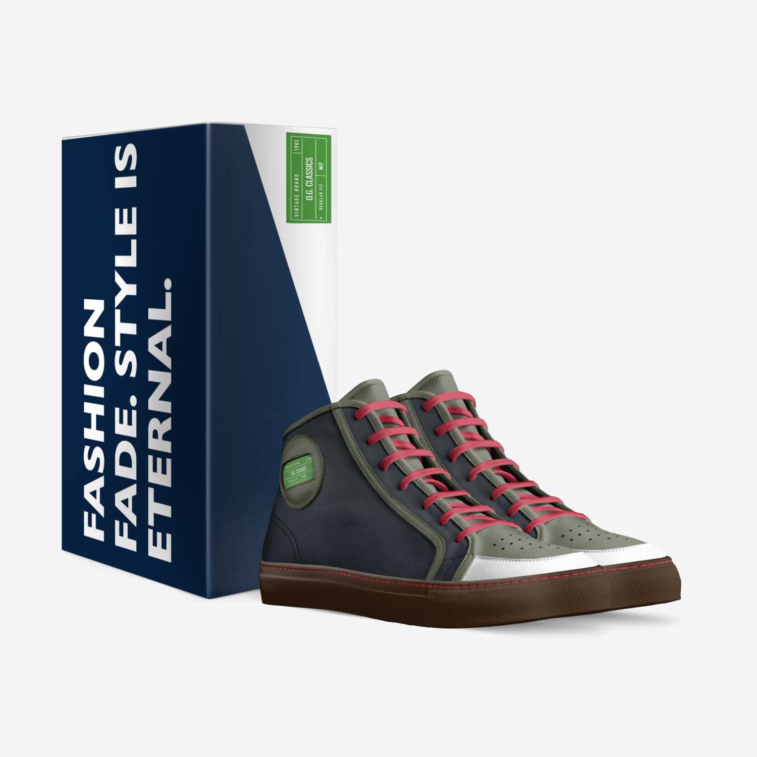 O.G. Classics custom made in Italy shoes by Hakeem Rabiu | Box view