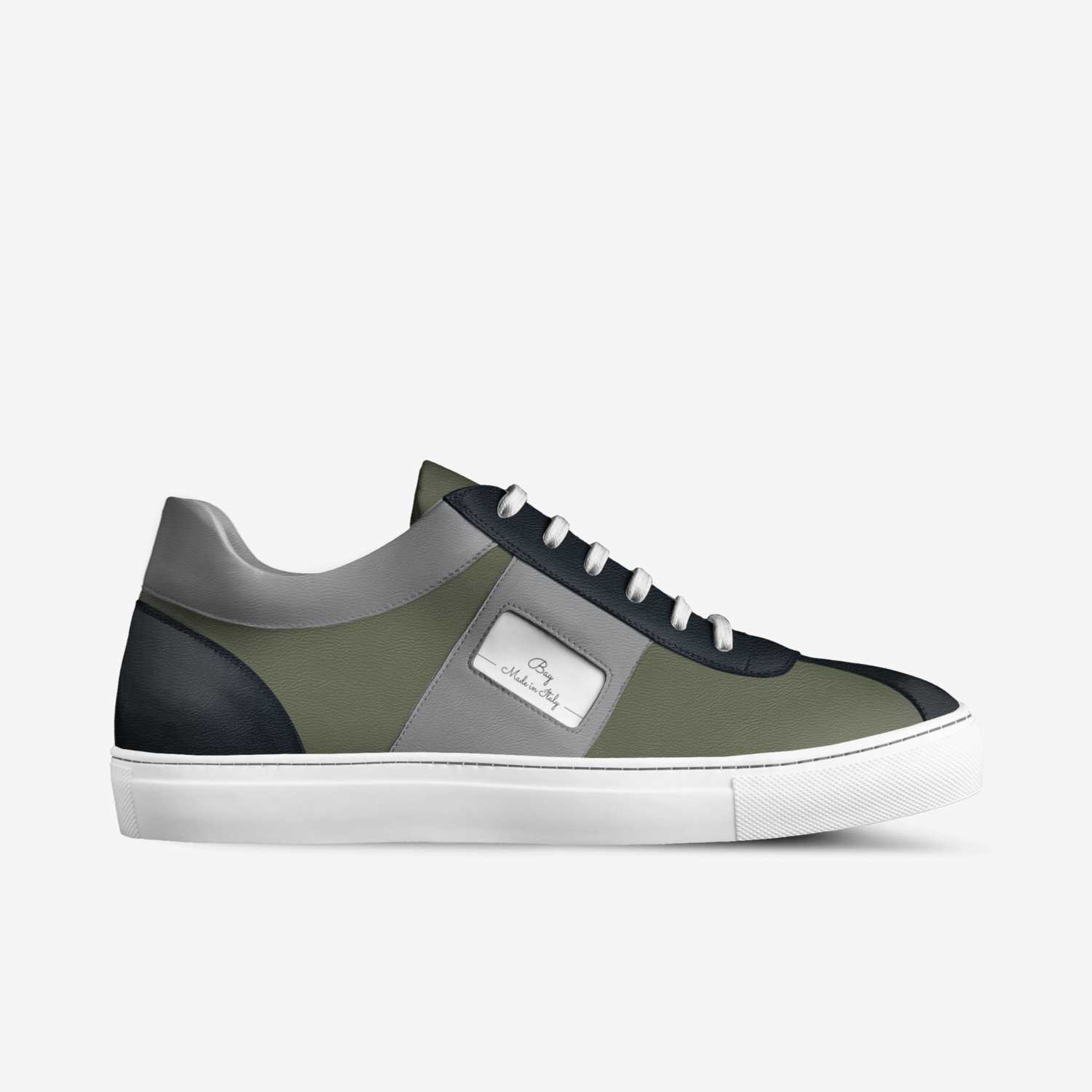 Bay custom made in Italy shoes by Bailey Stephens | Side view