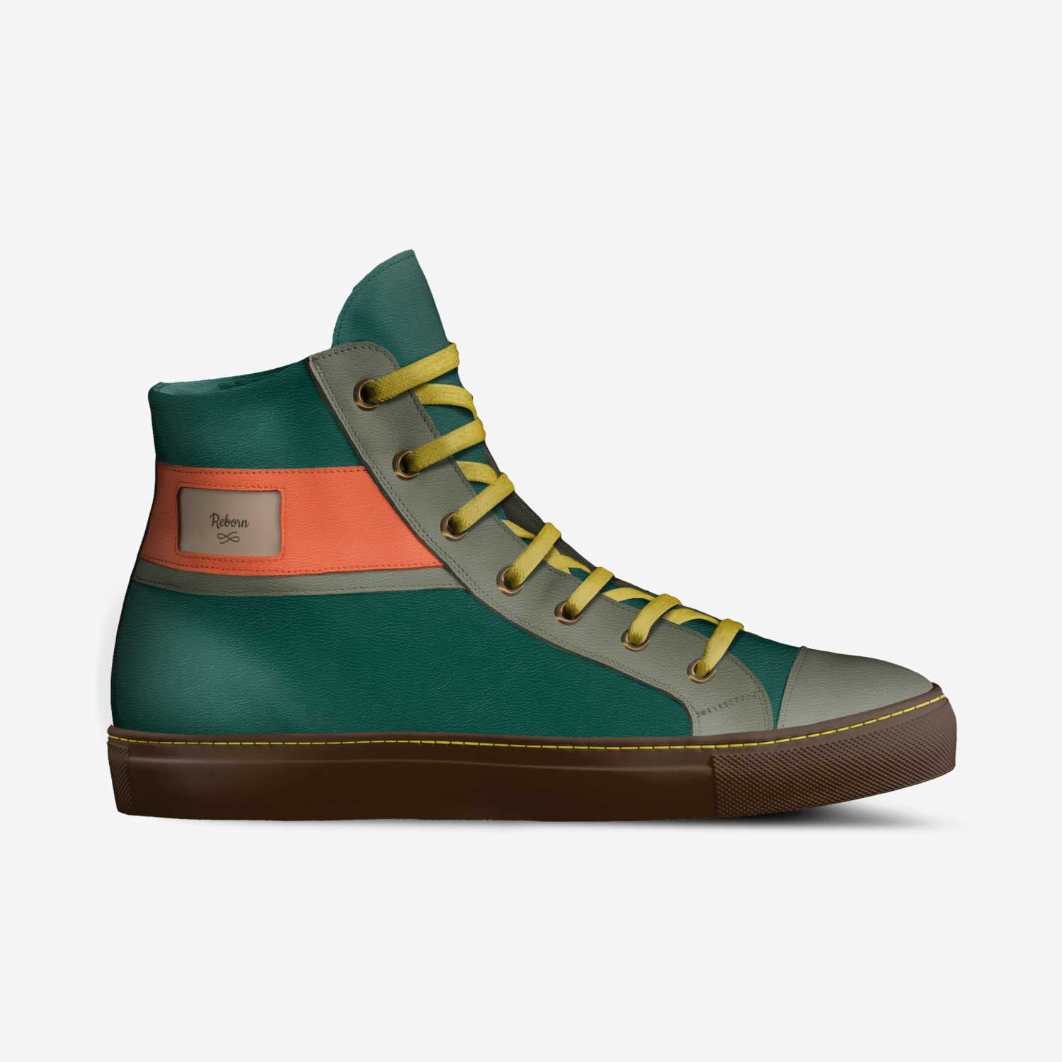 Reborn custom made in Italy shoes by Renata Hall | Side view