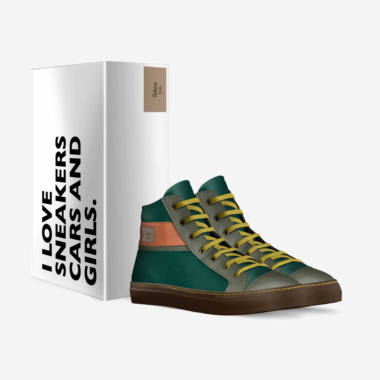 Reborn custom made in Italy shoes by Renata Hall | Box view