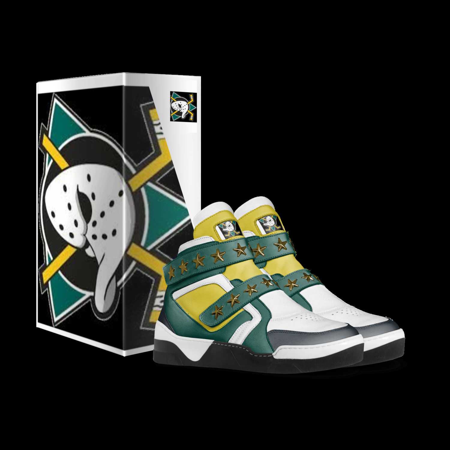 SI Mighty Ducks A Custom Shoe concept by Marcus Watson
