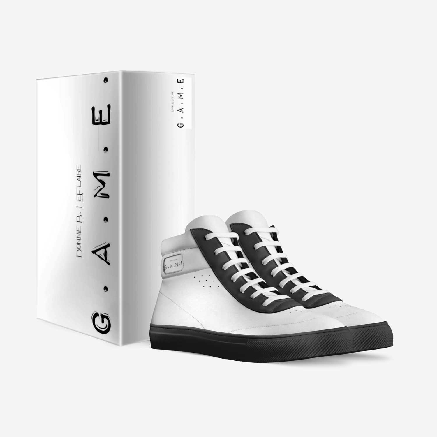 GAME custom made in Italy shoes by Donnie B. Leflaire | Box view
