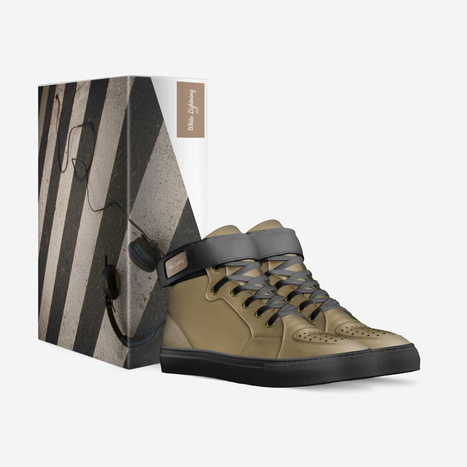 White Lightning custom made in Italy shoes by Morell Edwards | Box view