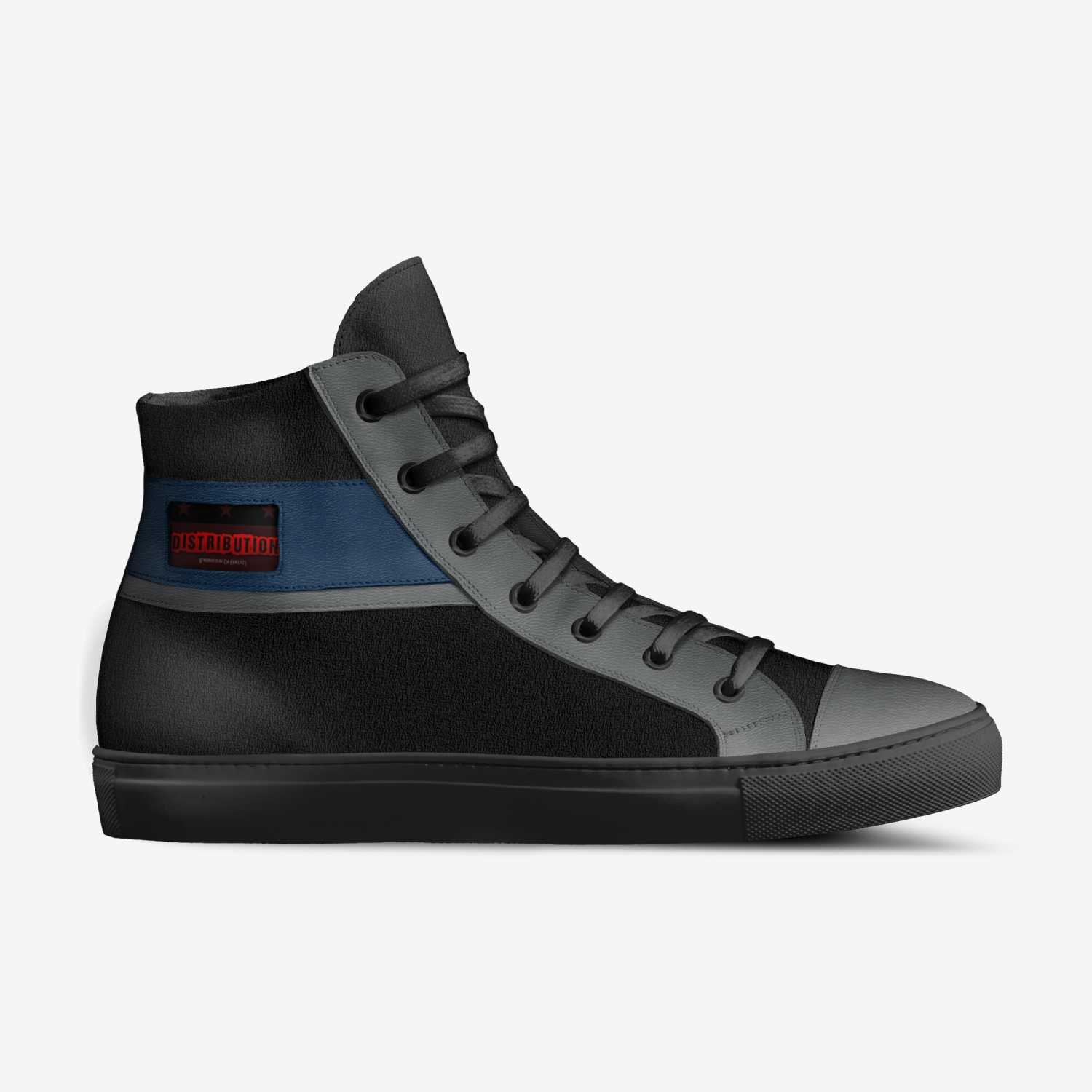 Distribution custom made in Italy shoes by Donnie B. Leflaire | Side view