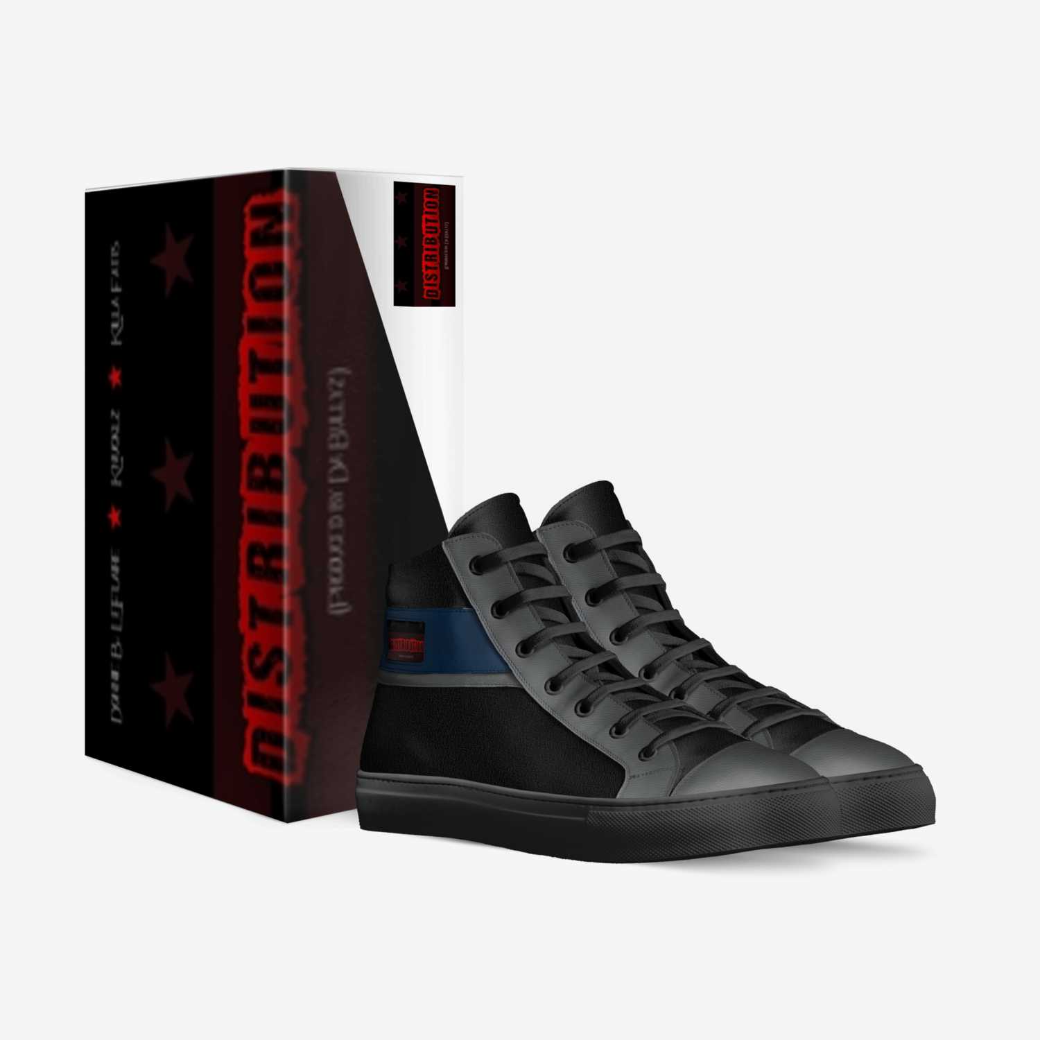 Distribution custom made in Italy shoes by Donnie B. Leflaire | Box view