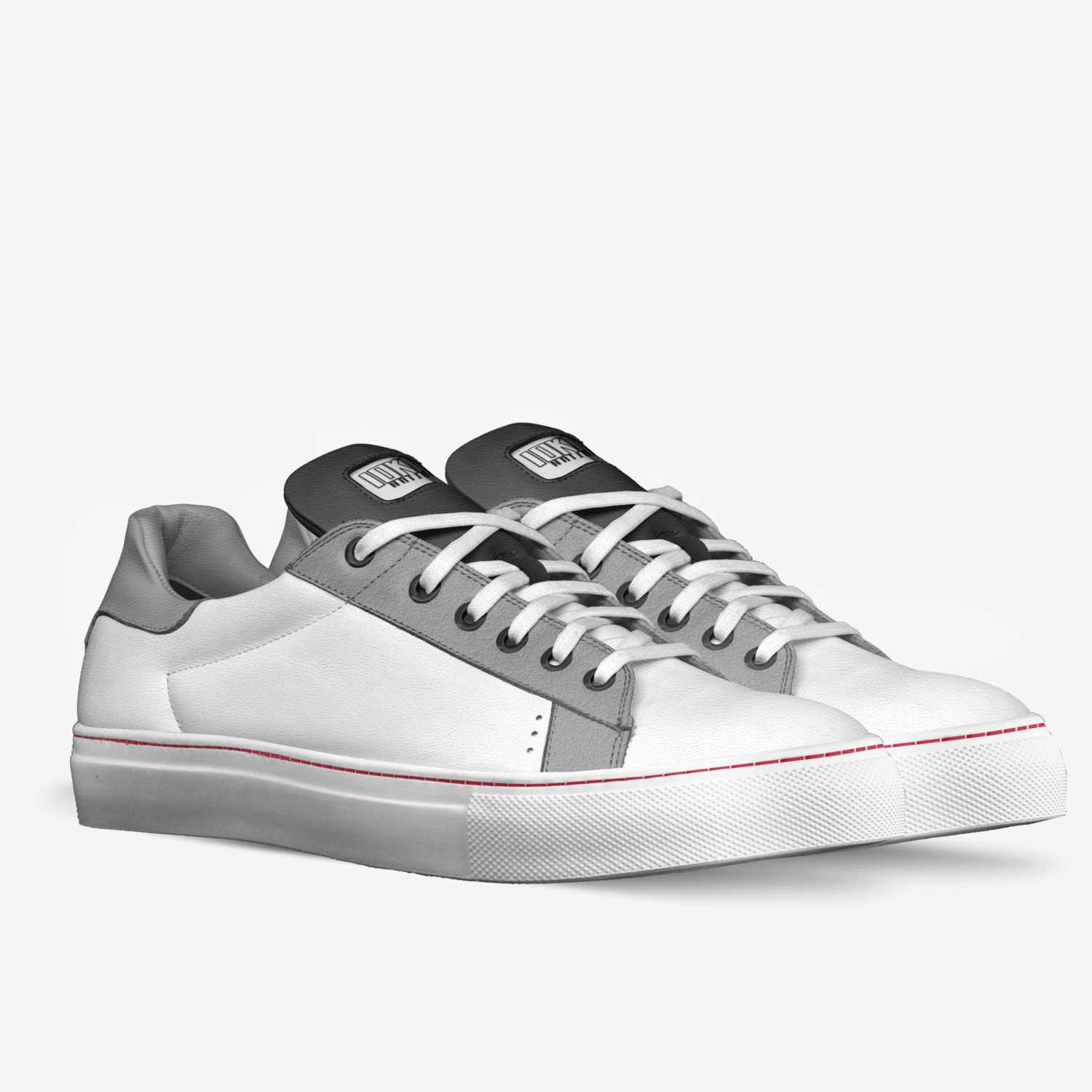Draft 1  custom made in Italy shoes by Michael Belmes | Double view