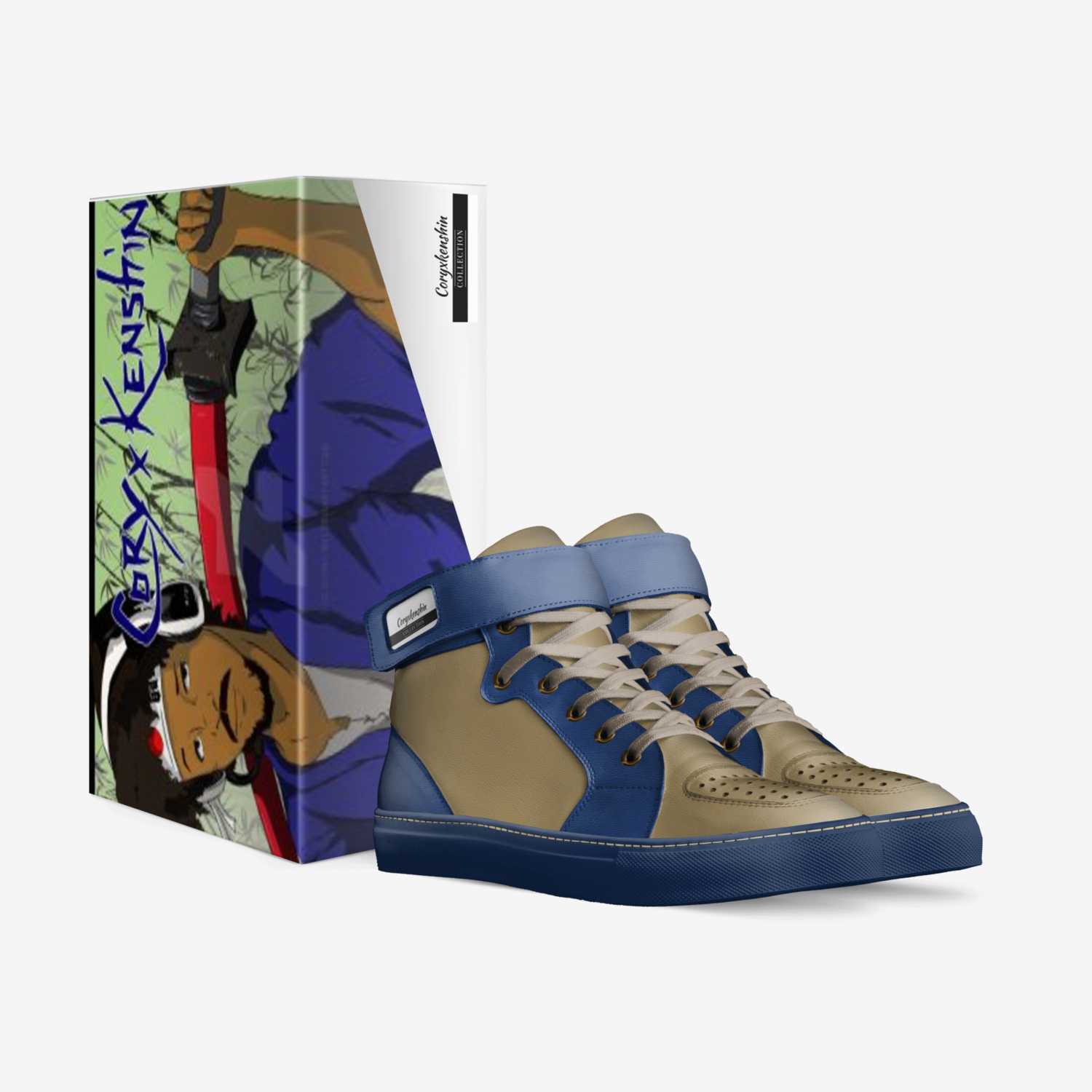 Samurai custom made in Italy shoes by Ronnie Ross | Box view