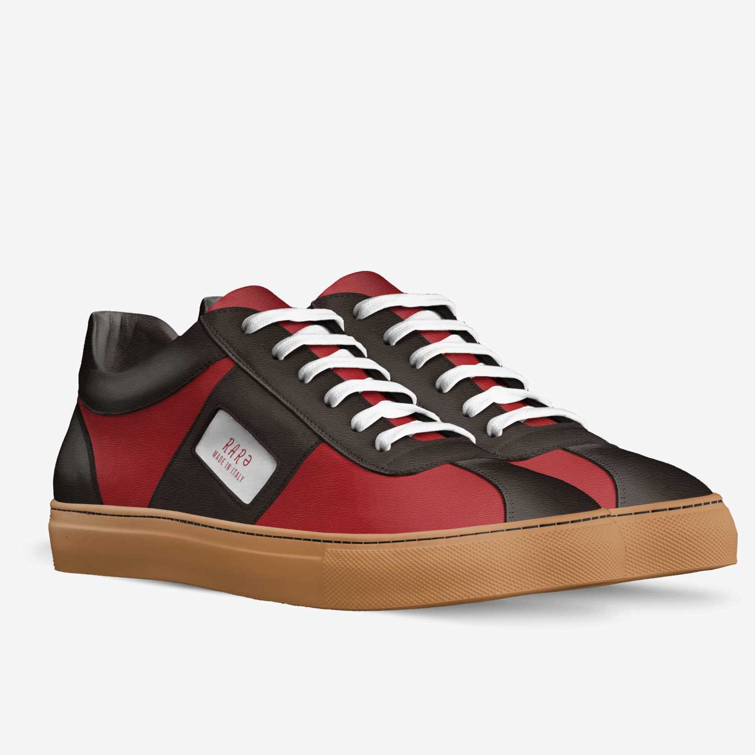 R A R Ə custom made in Italy shoes by Derryck Rochelle | Double view